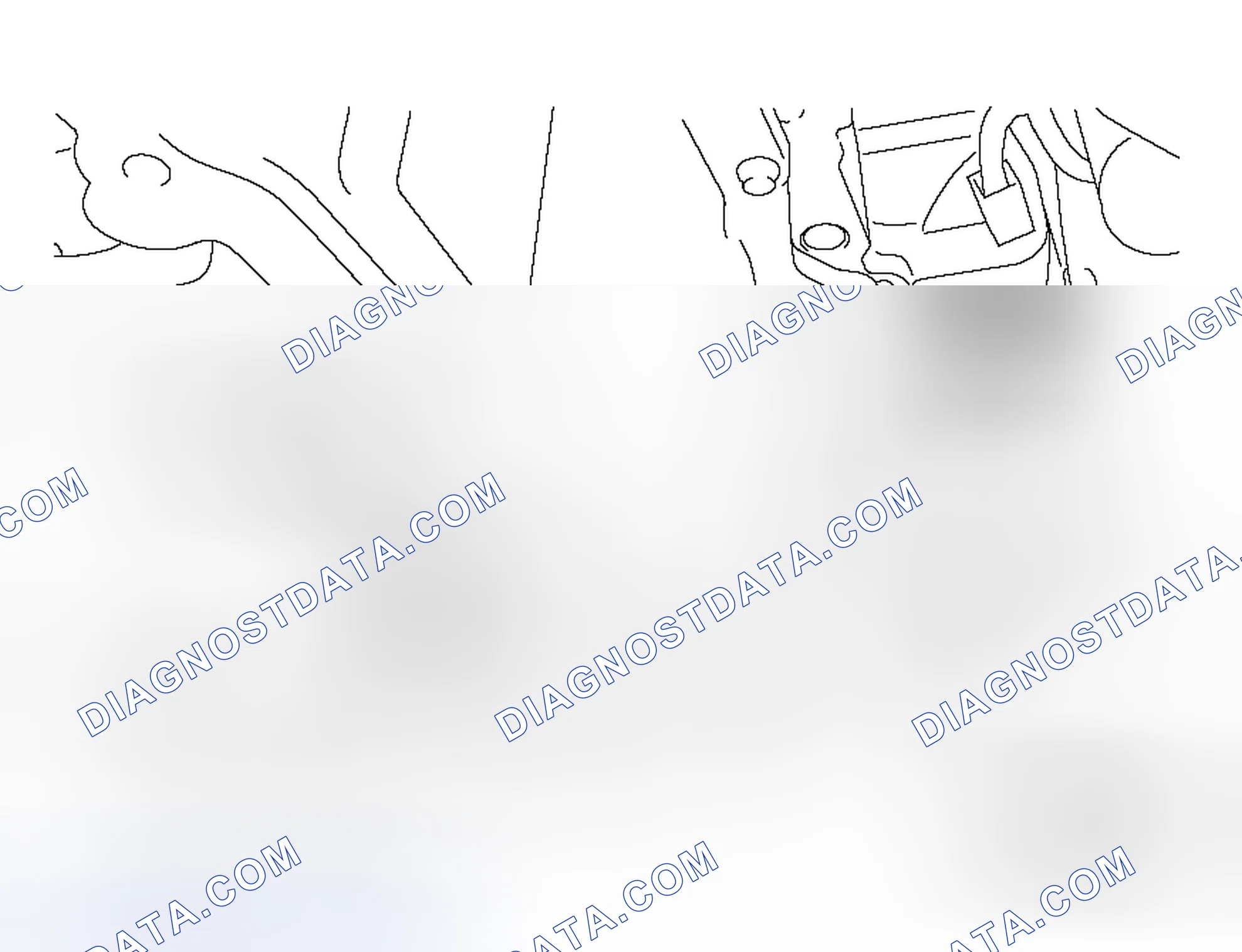 Scheme 204: >> B << ENGINE UPPER OIL PAN REMOVAL