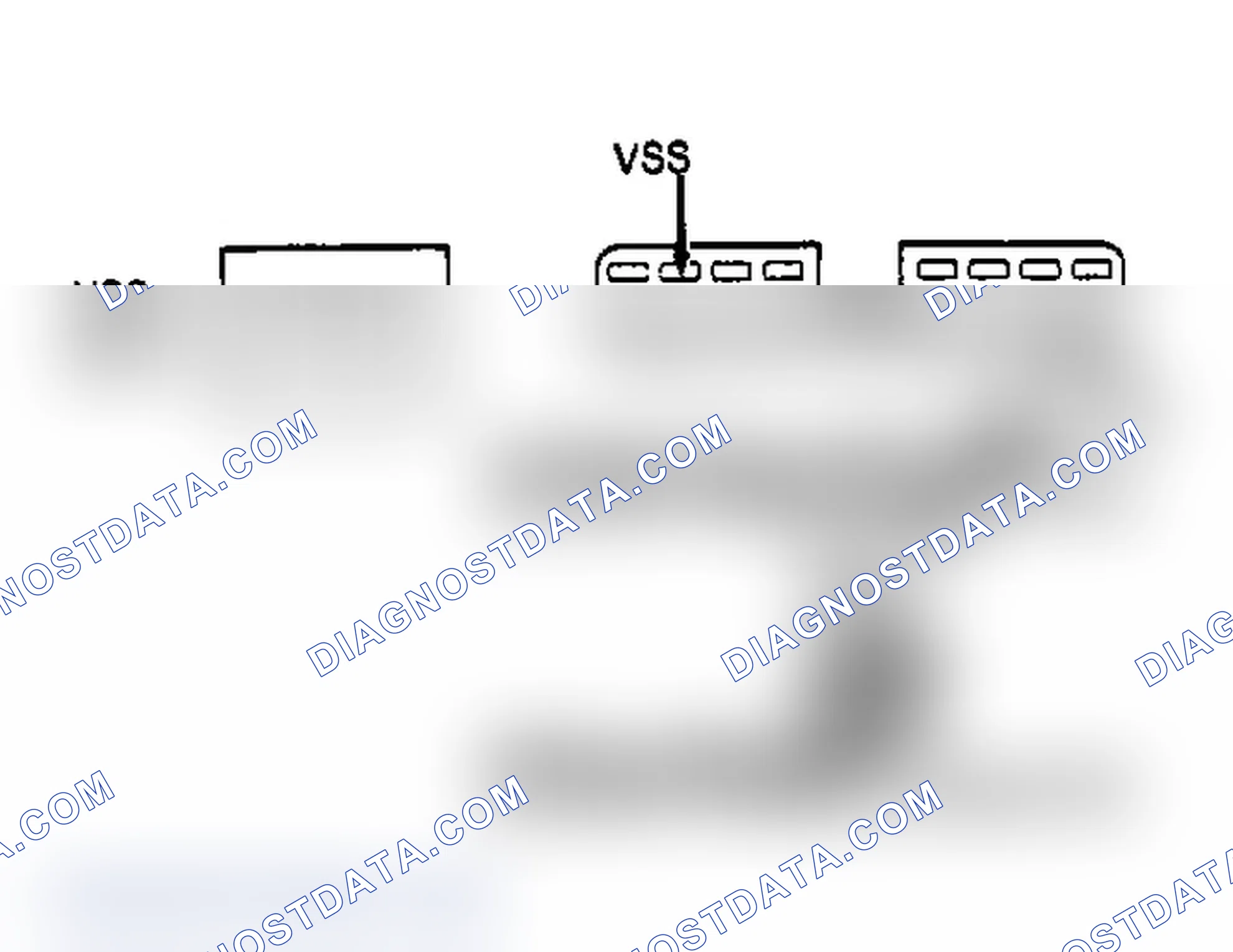 Scheme 95: Identifying Vehicle Speed Sensor Connector Terminals