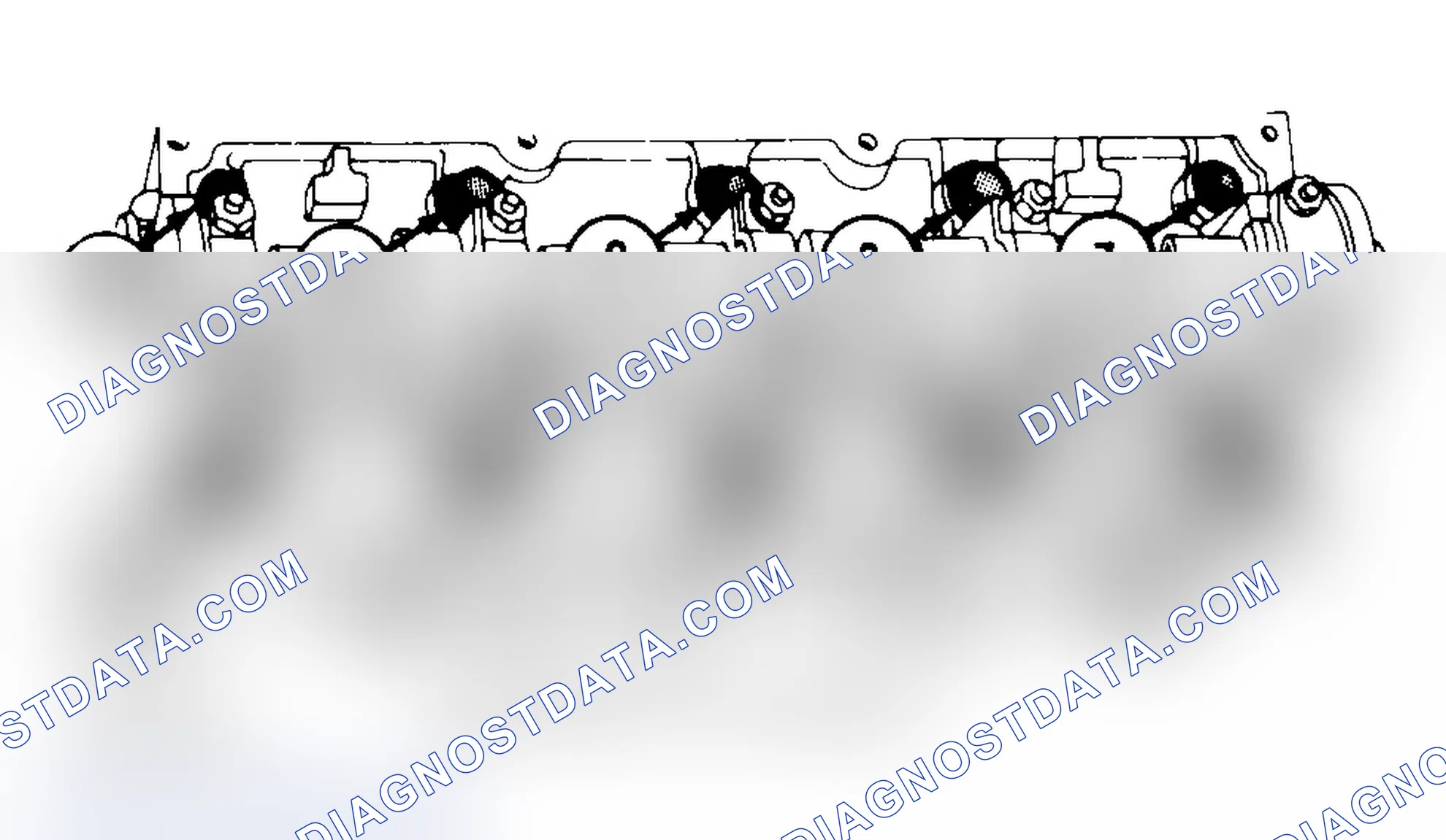 Scheme 3: Typical Cylinder Head Tightening or Loosening Sequence