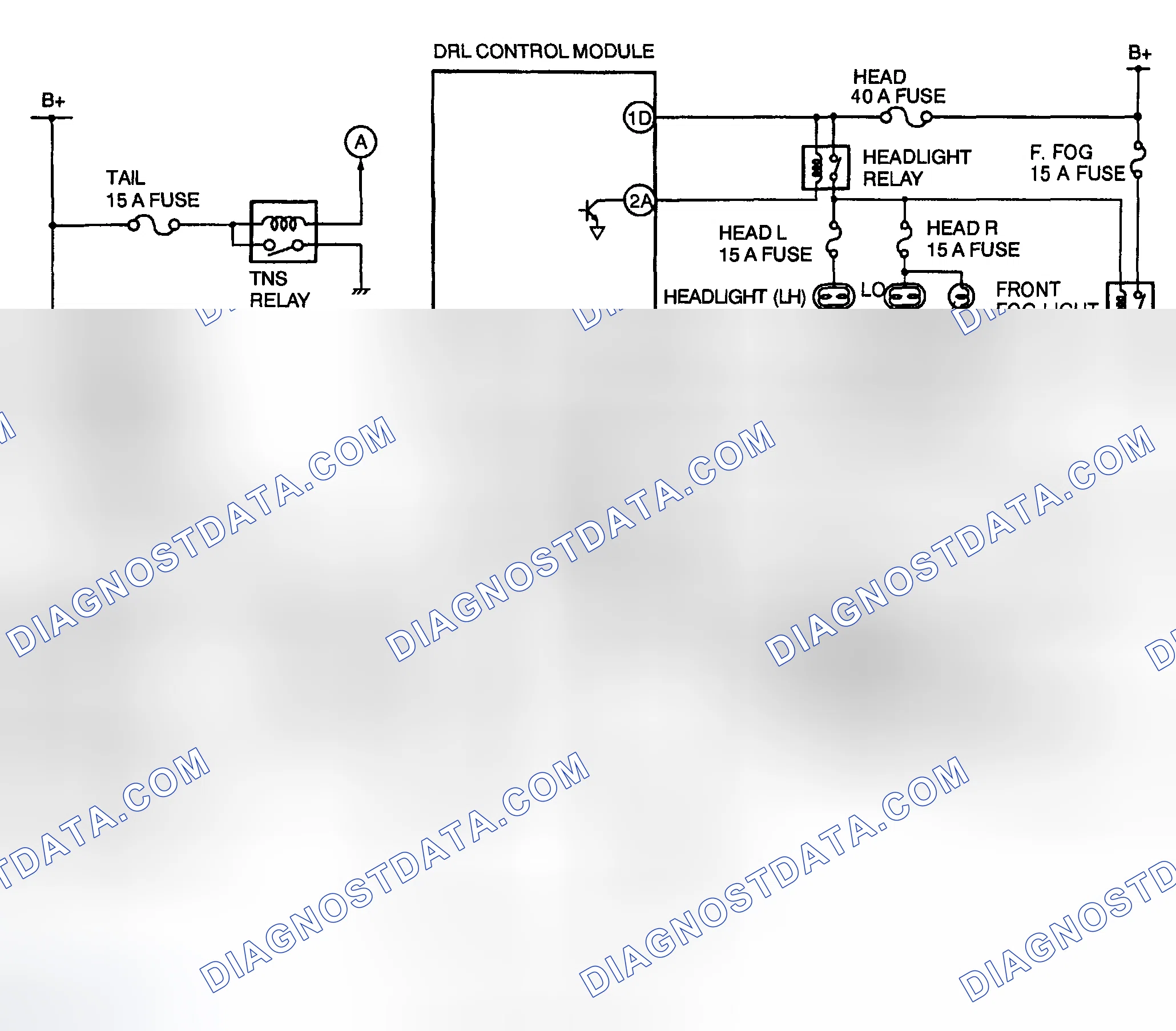 Scheme 6: DRL SYSTEM WIRING DIAGRAM