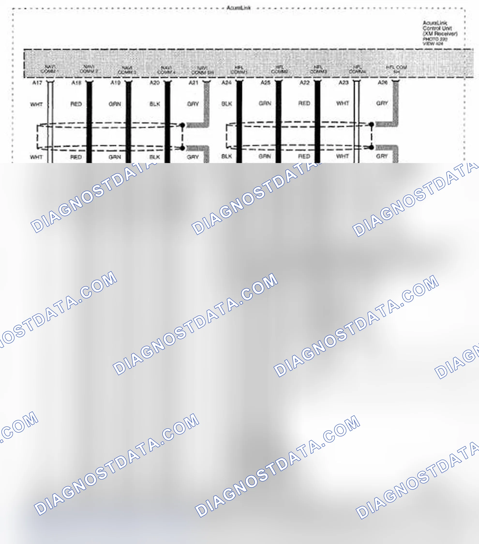 Scheme 356: Navigation System Circuit Diagram (Page 156-4)