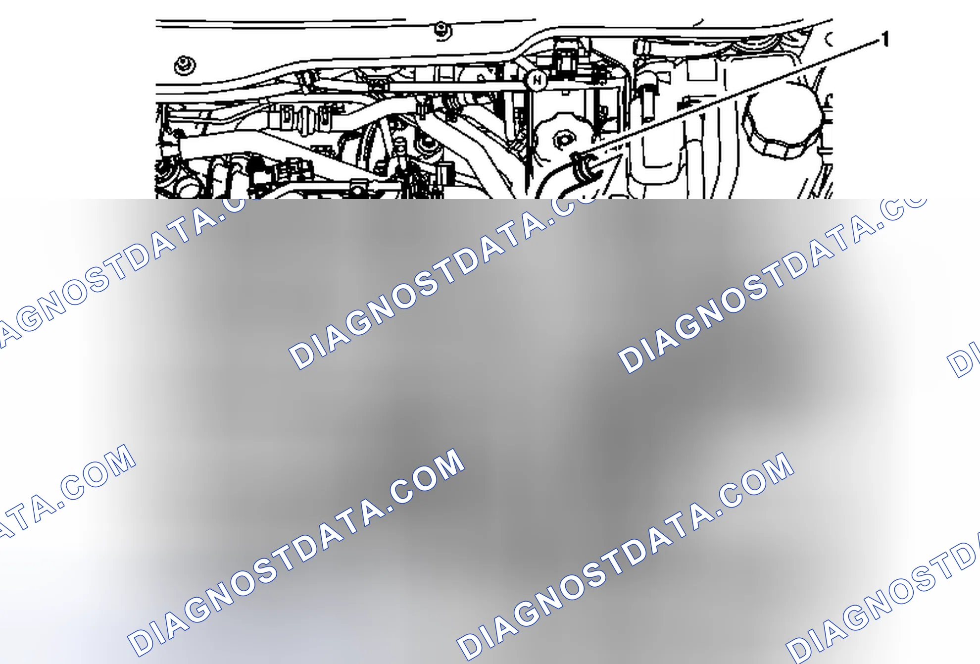 Scheme 19: Radiator Surge Tank Outlet Hose/Pipe Replacement (3.0L)