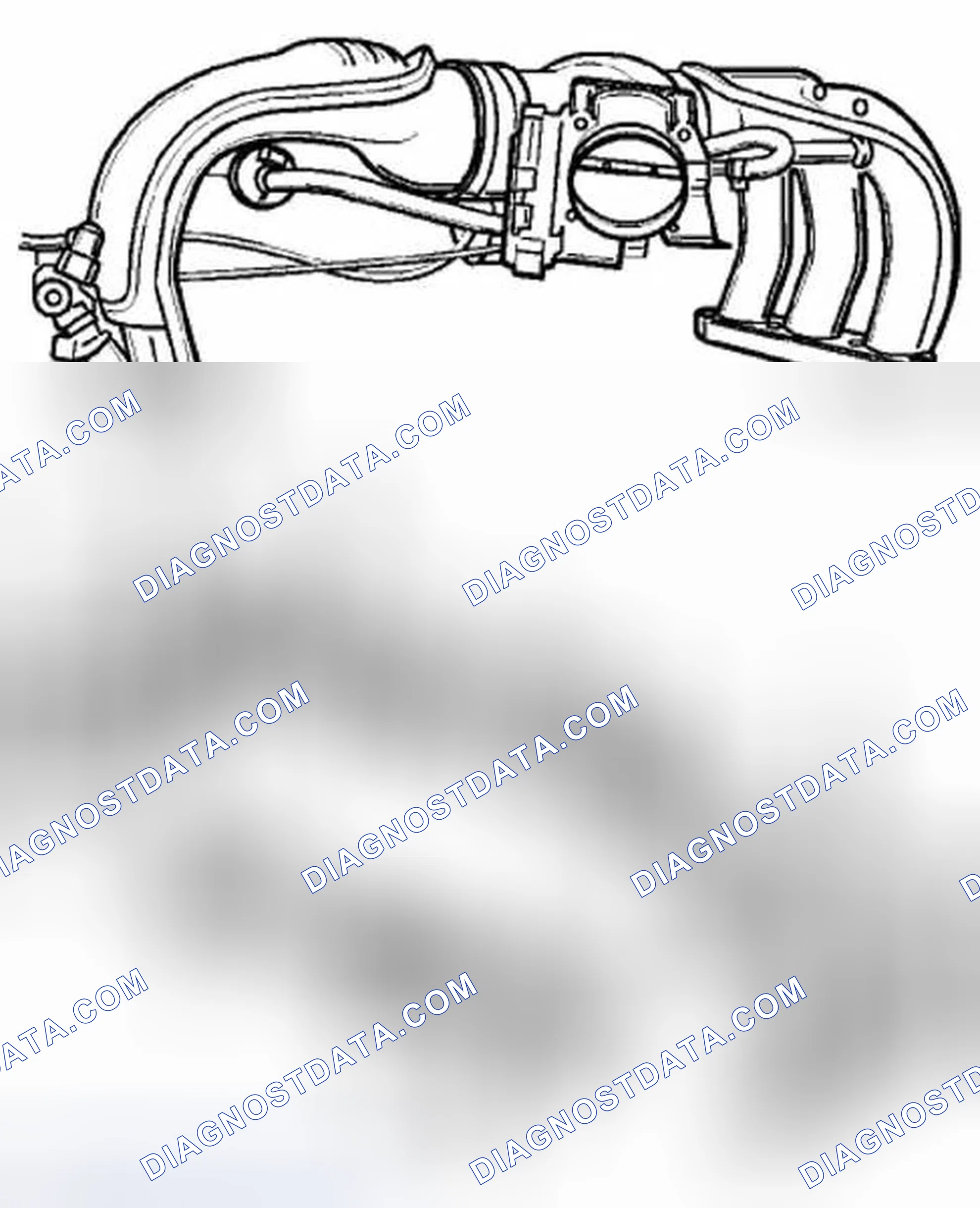 Scheme 60: Removing intake distributor - Boxster S