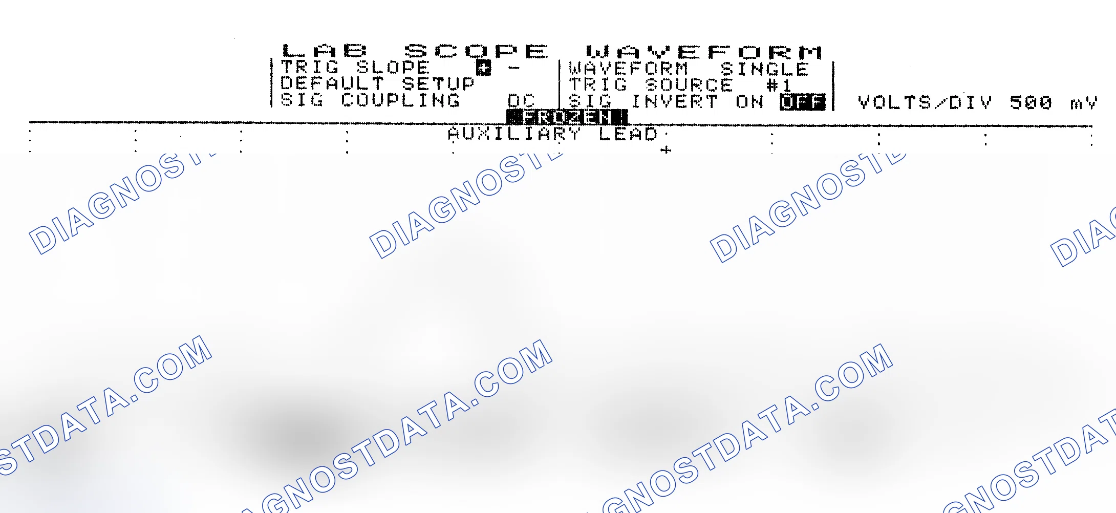 Scheme 10: Single Injector w/Excessive Current Flow - Current Pattern