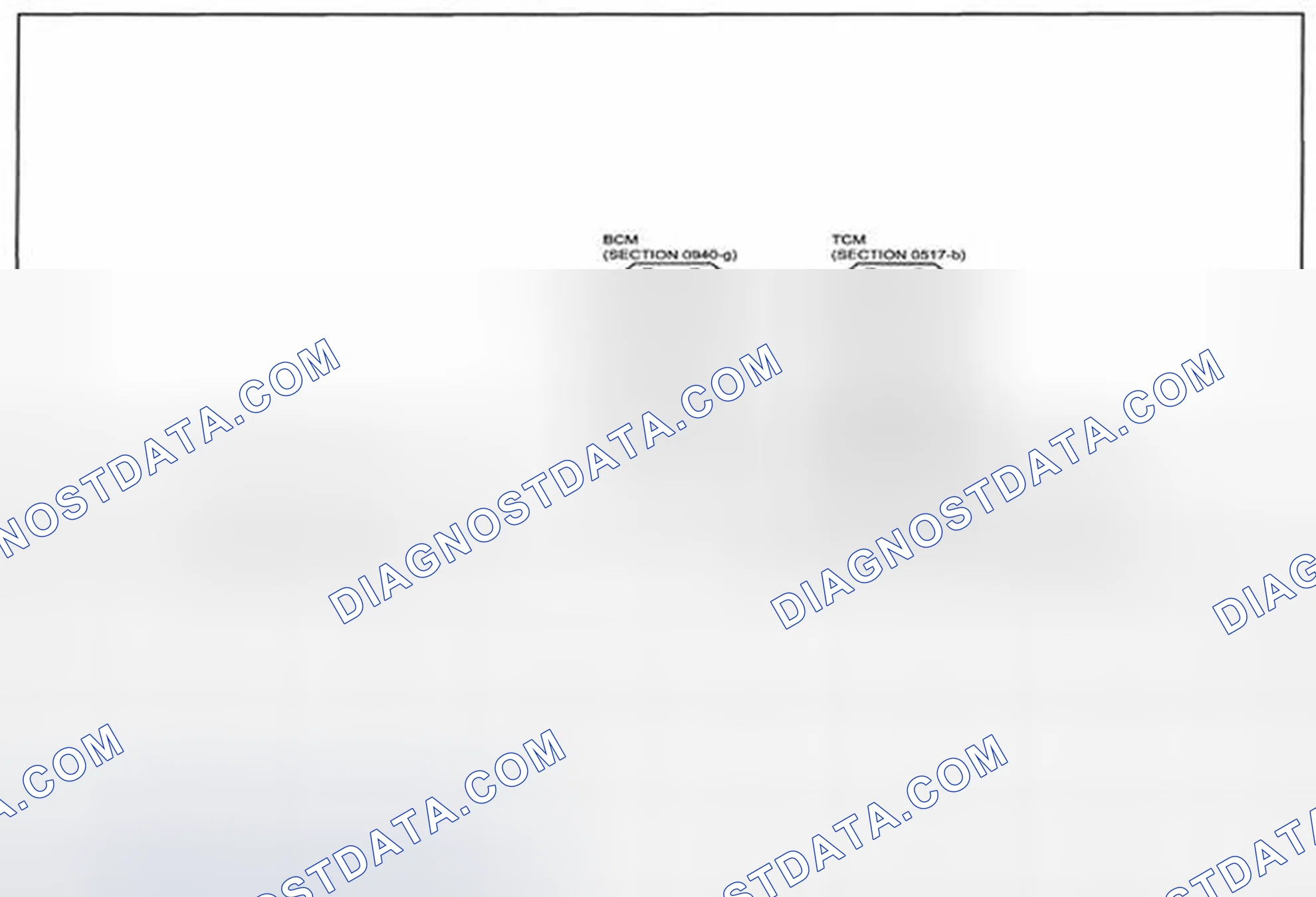 Scheme 76: Data Link Connector Wiring Diagram - 00D-B (1 Of 2)