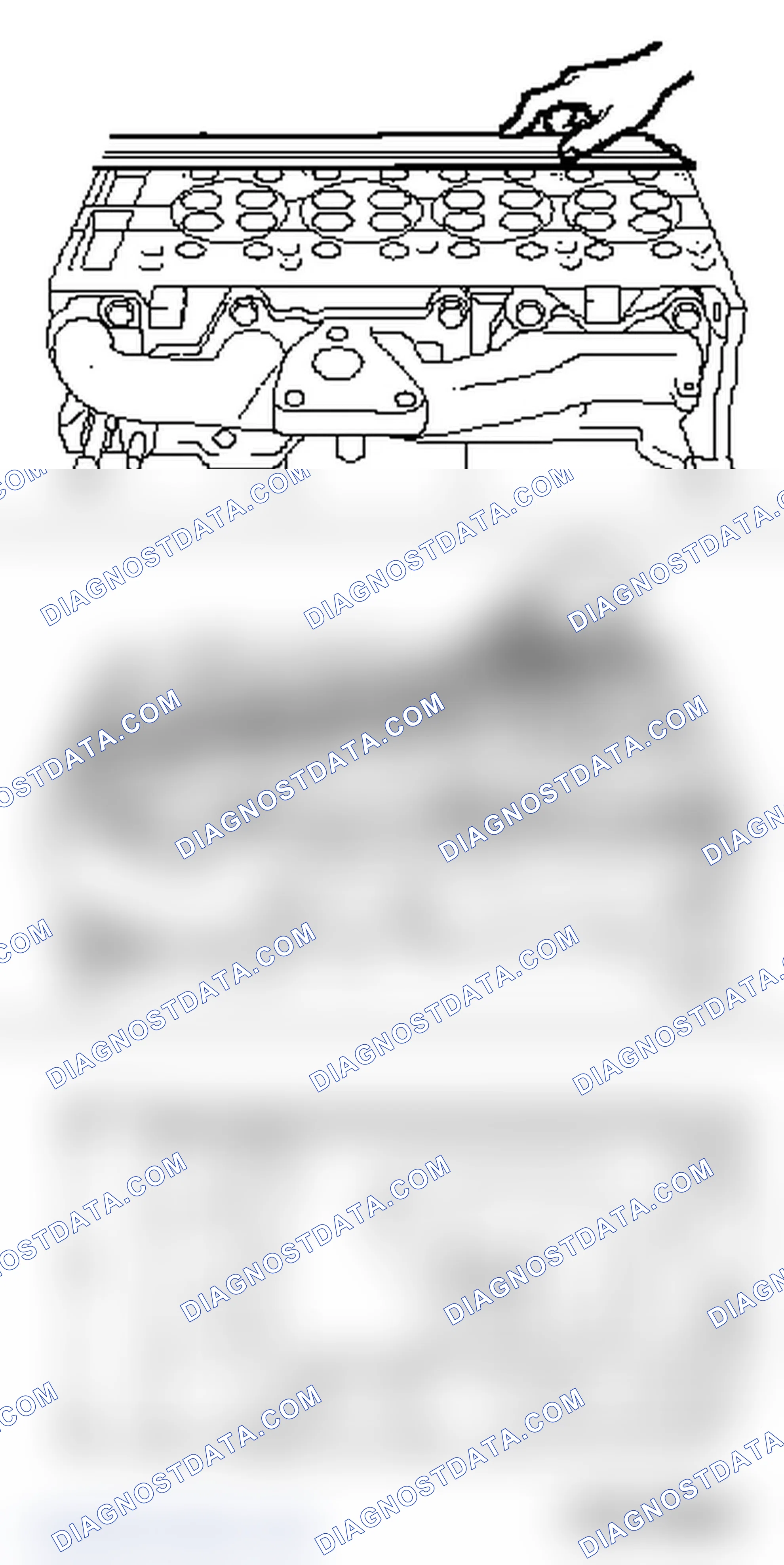 Repair Engine Using a Short Block Engine