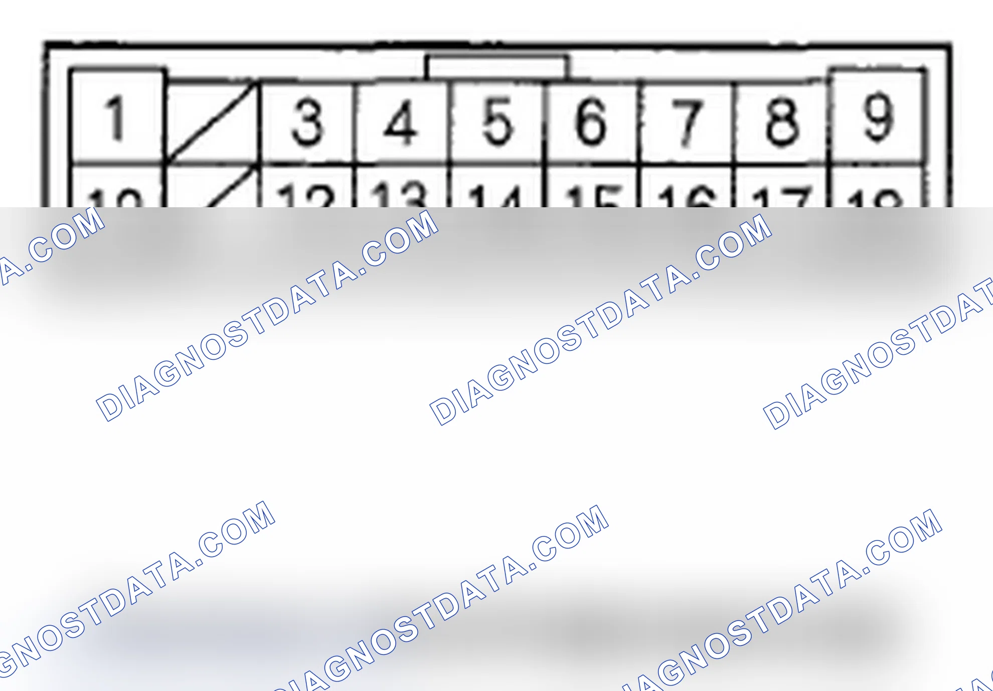 Scheme 68: STEREO AMPLIFIER CONNECTOR A (18P)