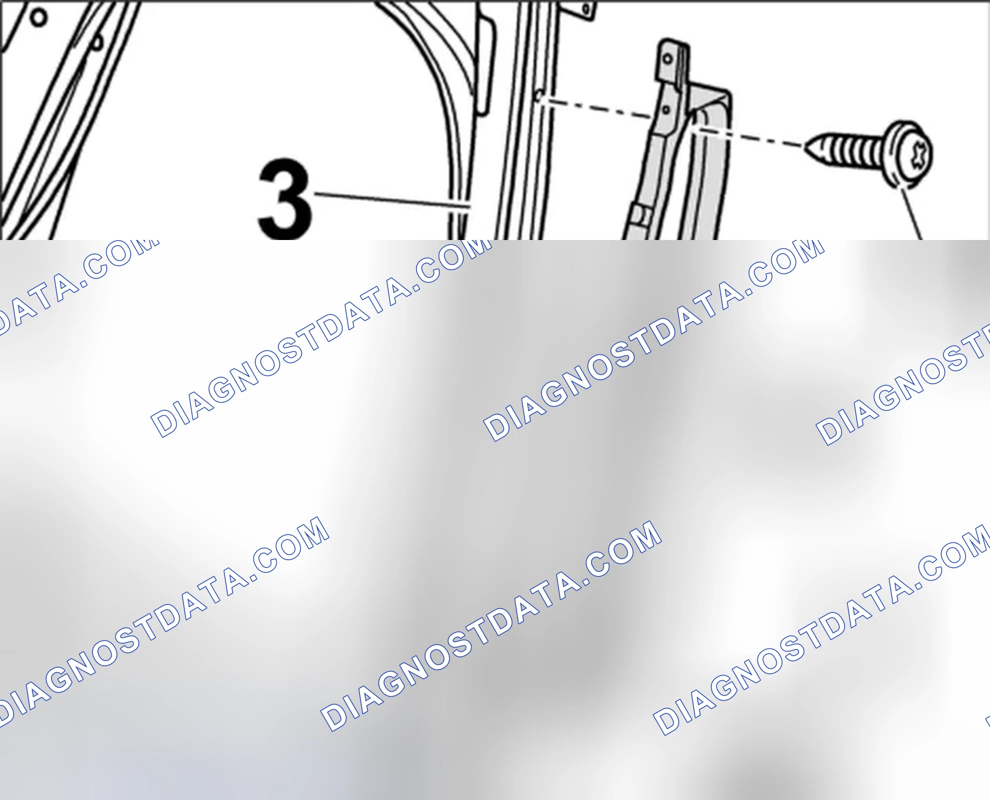 Scheme 100: Removing frame for side airbag