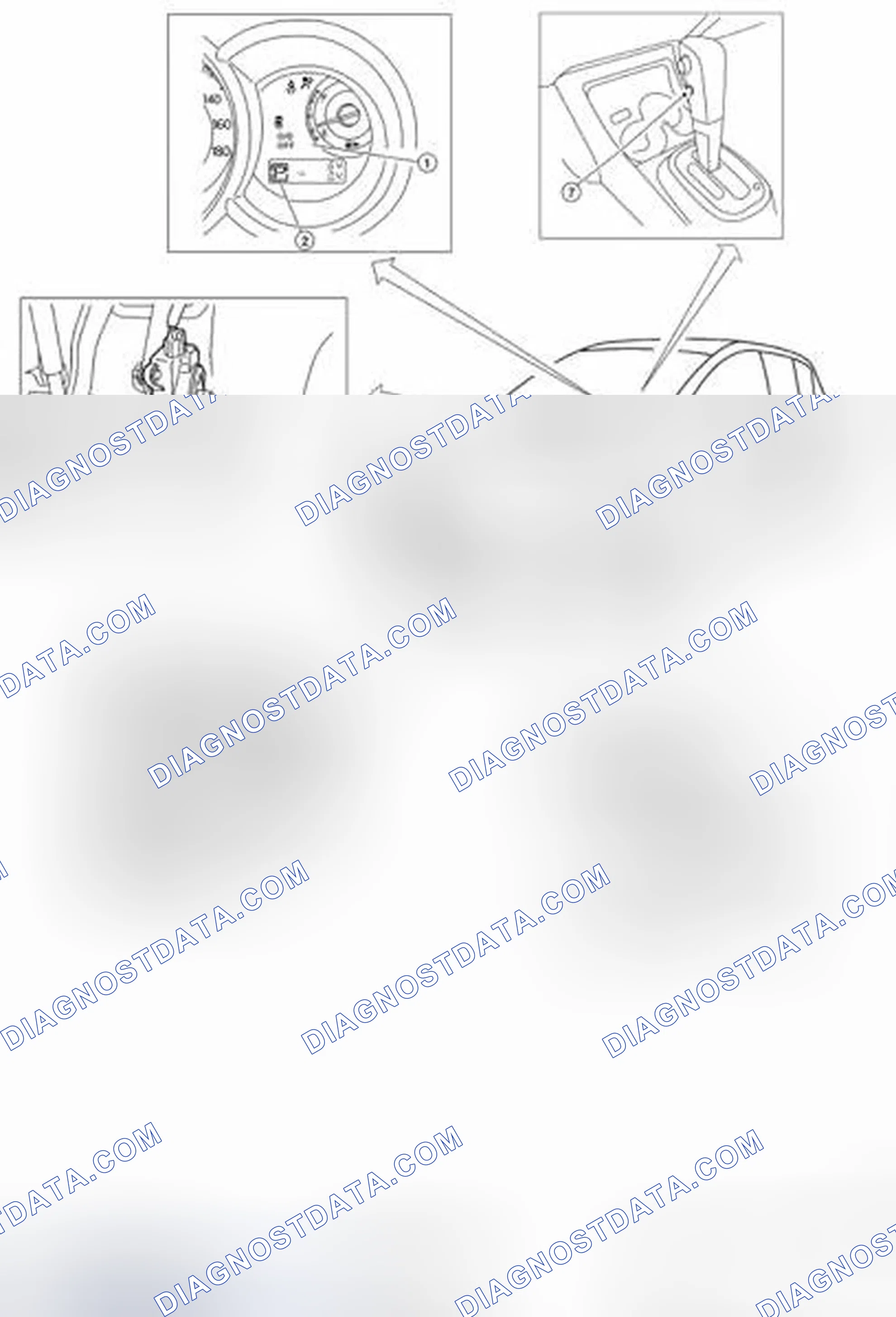 Scheme 94: CVT Electrical Parts Location