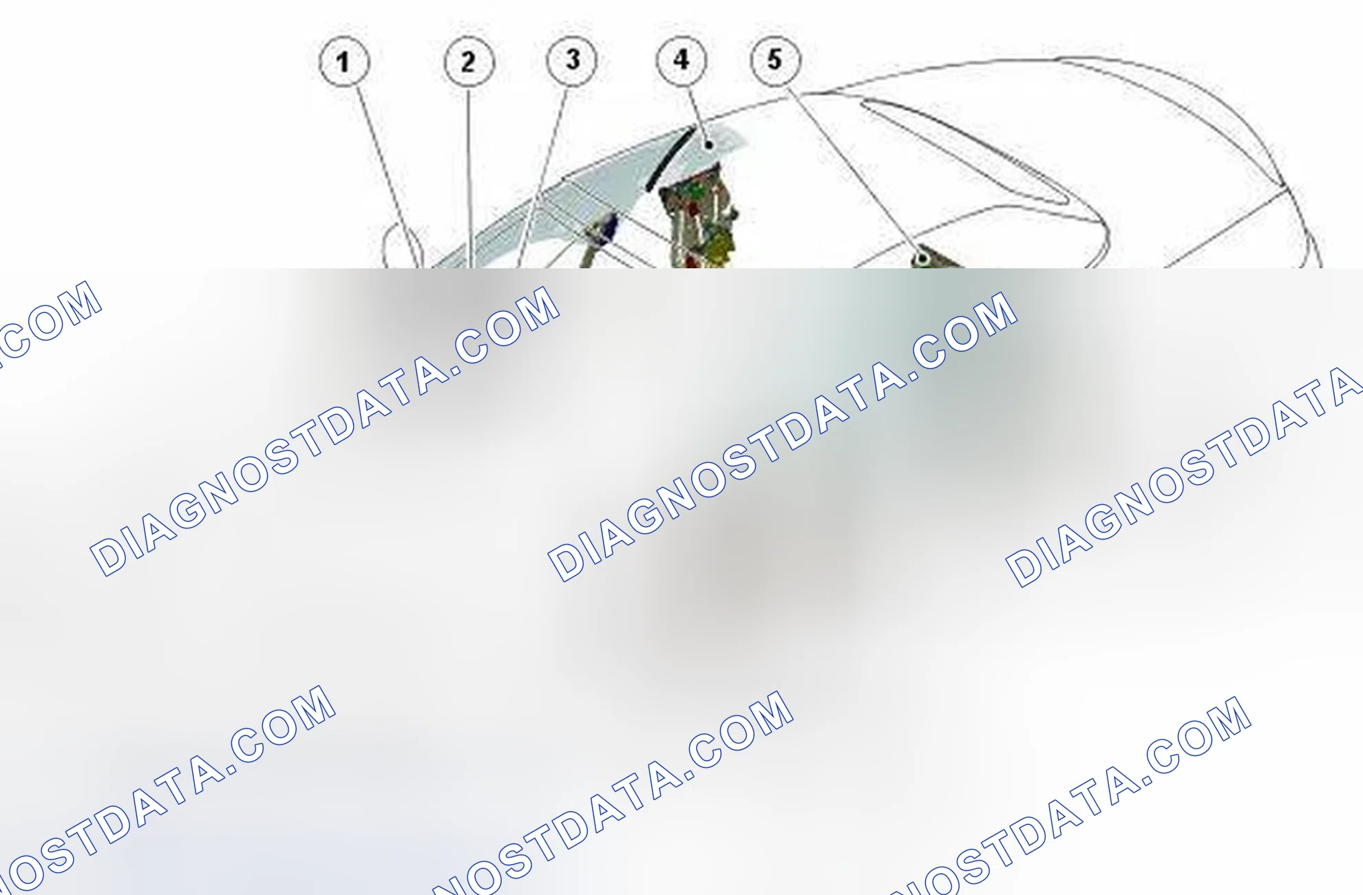 Scheme 2: COMPONENT LOCATION - DOOR GLASS AND REAR QUARTER GLASS MECHANISMS