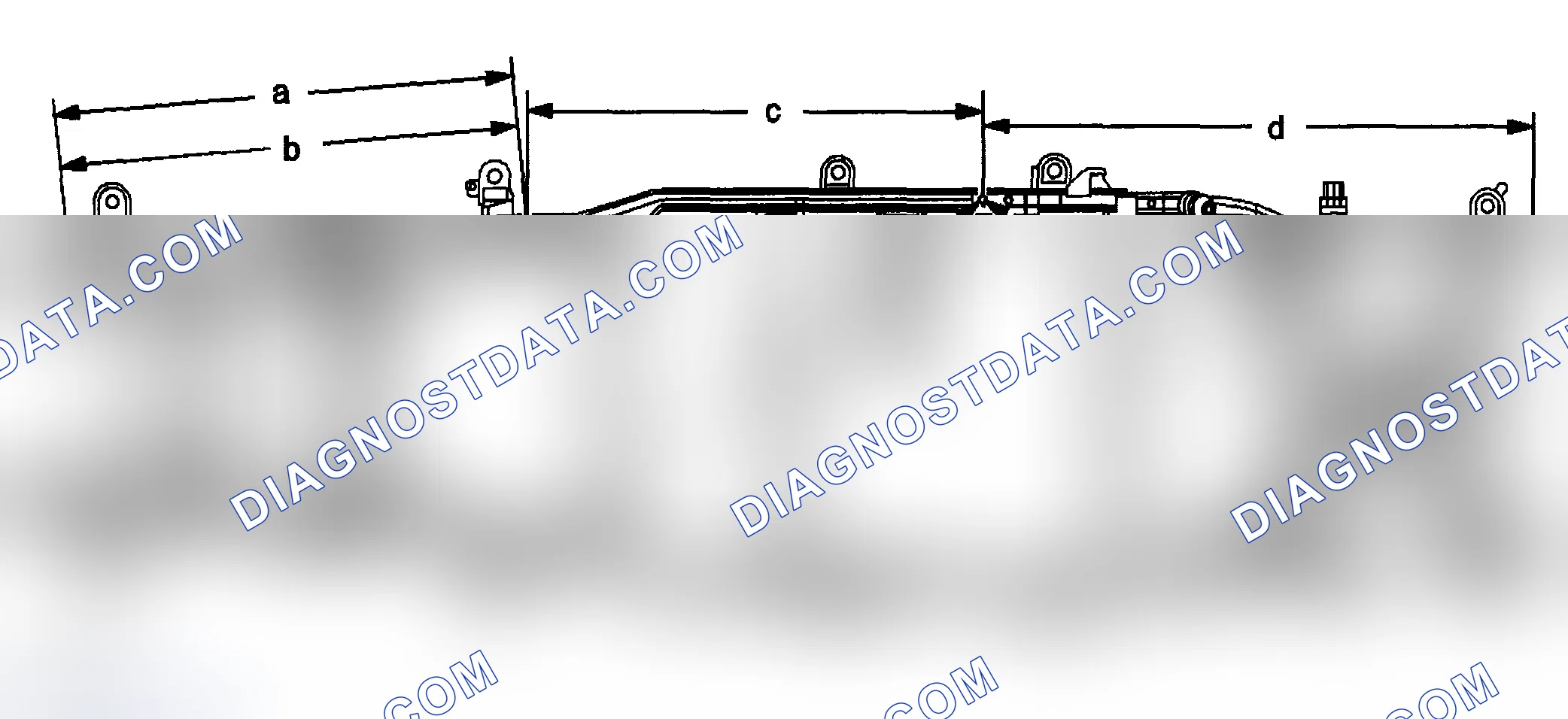 Scheme 3: Dimensions - Frame (1500 Tahoe/Yukon/Escalade 2WD/4WD)