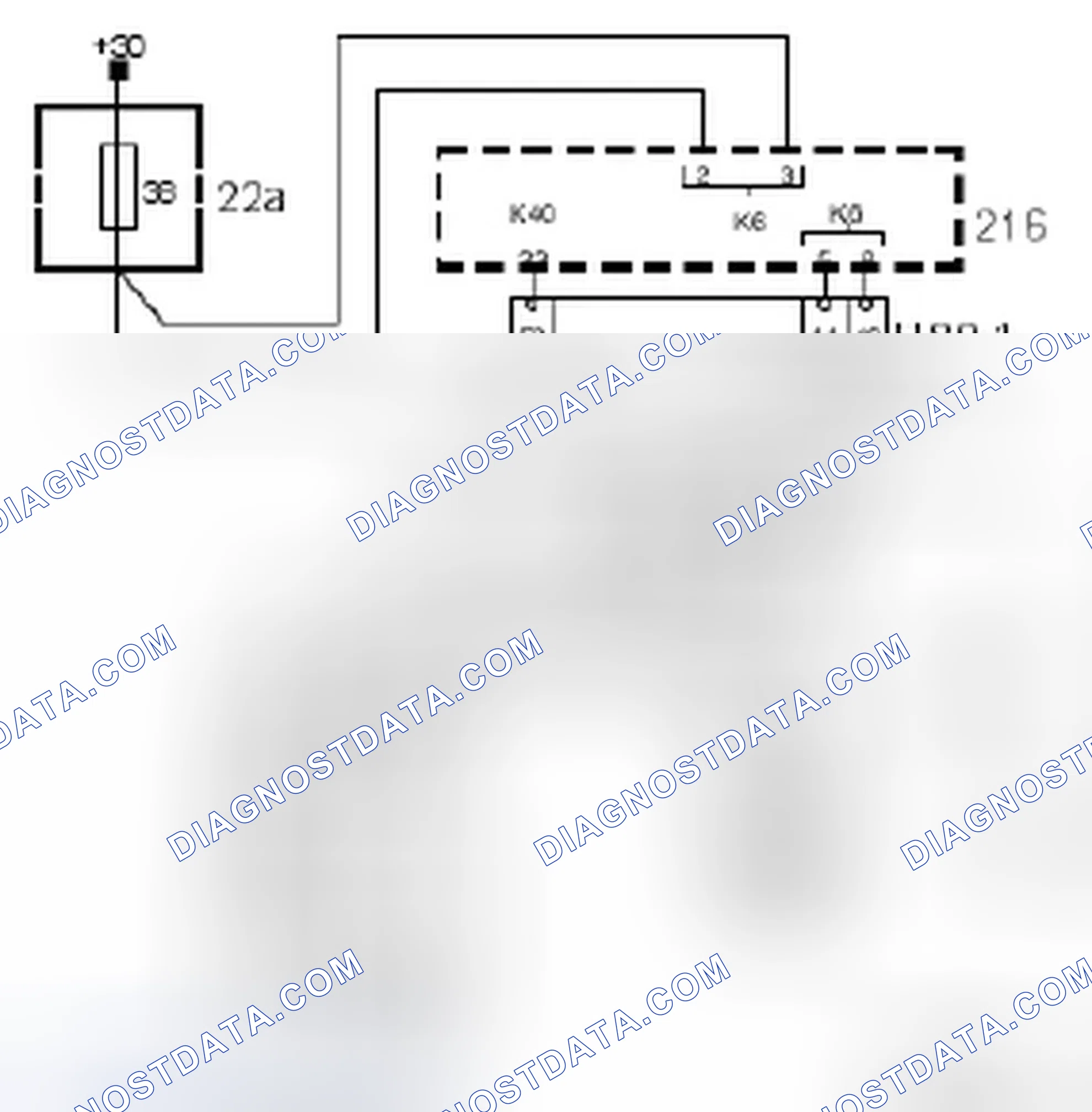 Scheme 409: DTC B2173: Seat Temperature Sensor Right Circuit Short to Ground; Open/Short to B+