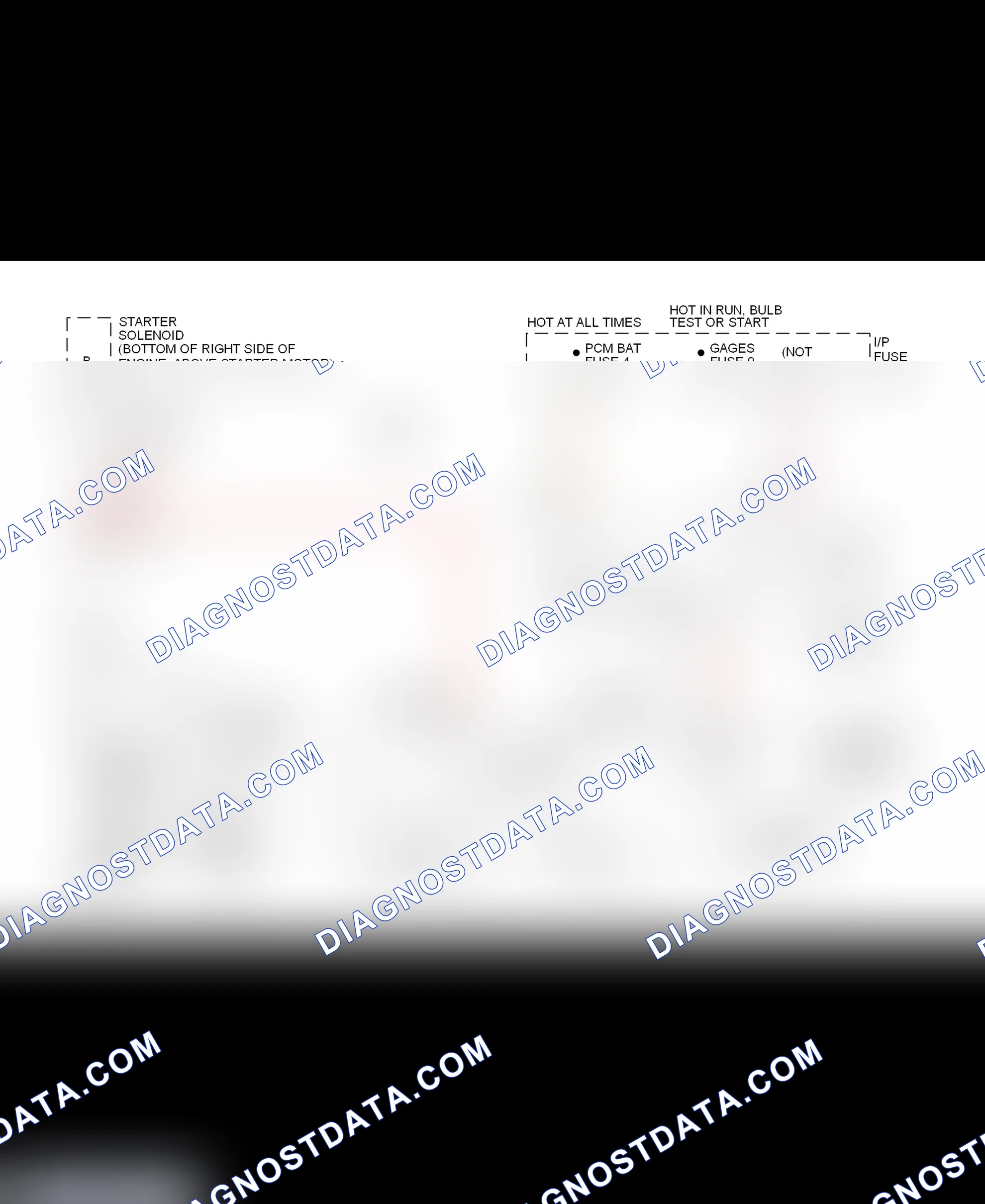 Scheme 12: Charging System Schematic ("F" Body)