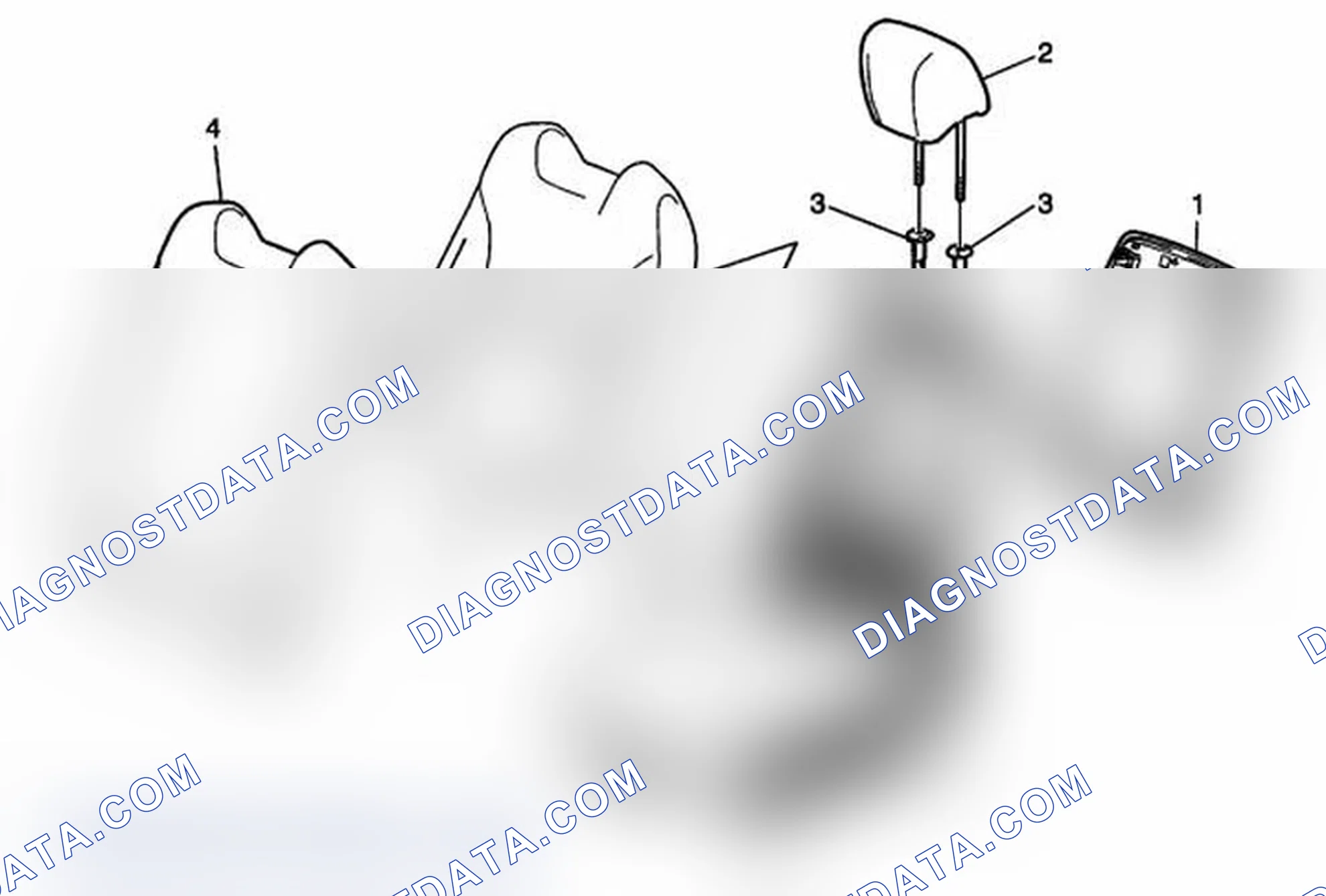 Scheme 110: Driver or Passenger Seat Back Cushion Heater Replacement