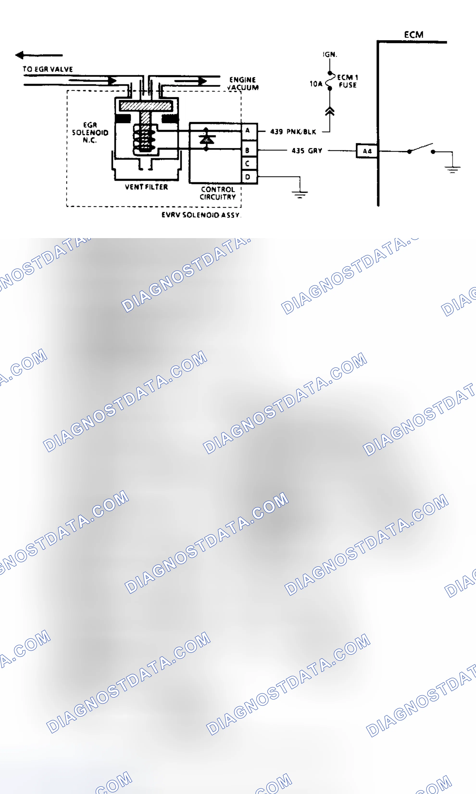 Scheme 65: Code 32: EGR System Error (2.8L, 4.3L, S & T, & 5.7L Over 8500 GVWR)