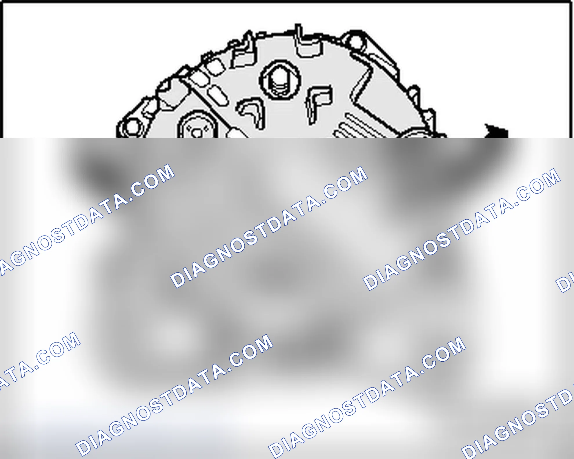 Scheme 23: VOLTAGE REGULATOR, VALEO GENERATOR, FROM 2001