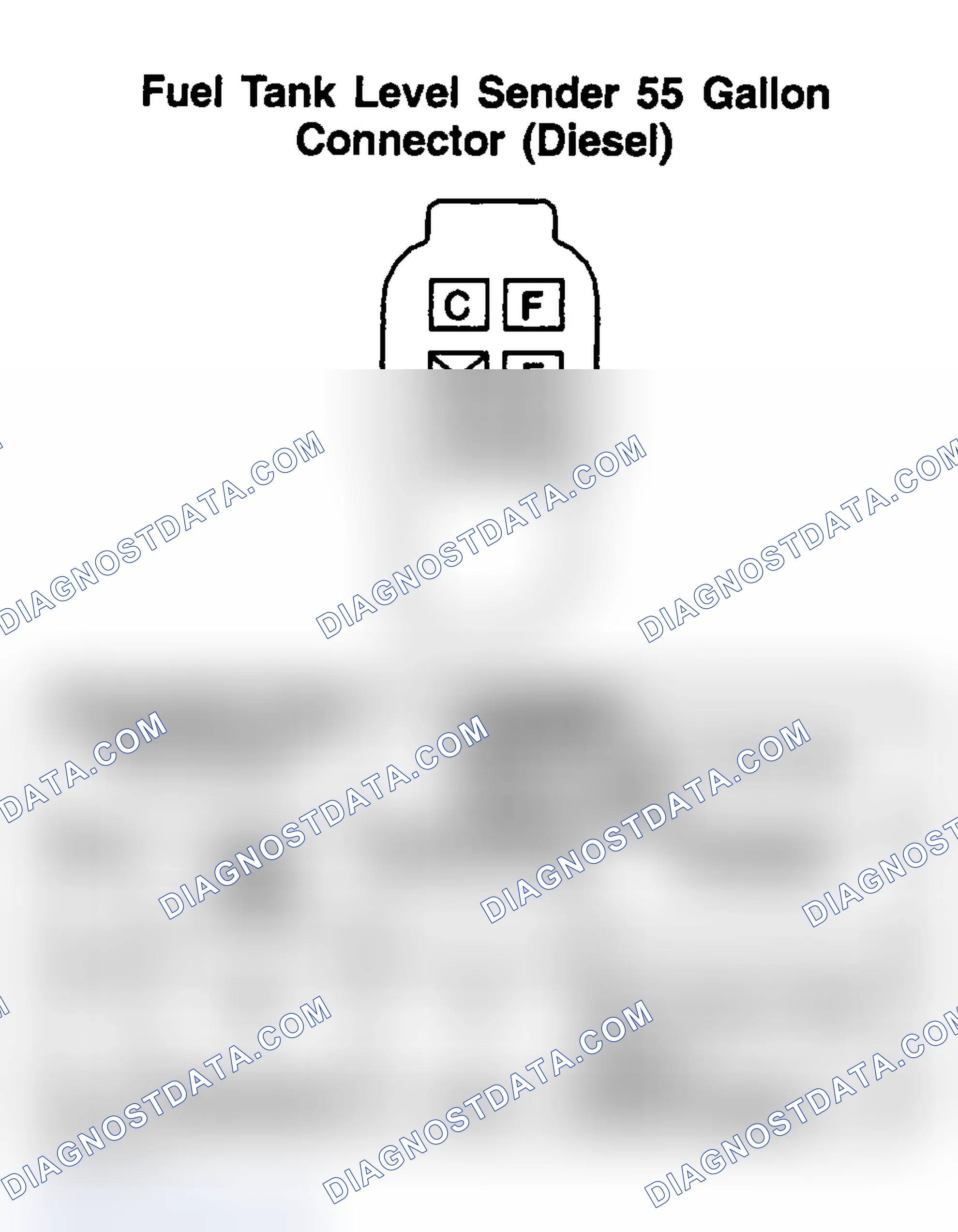 Scheme 165: FUEL TANK LEVEL SENDER (55-GALLON TANK - DIESEL)