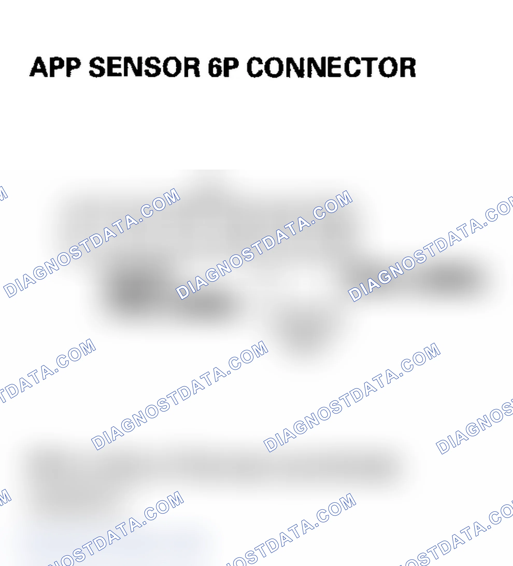 Scheme 382: DTC P2122: APP Sensor A (Throttle Position Sensor D) Circuit Low Voltage (2006 Model)