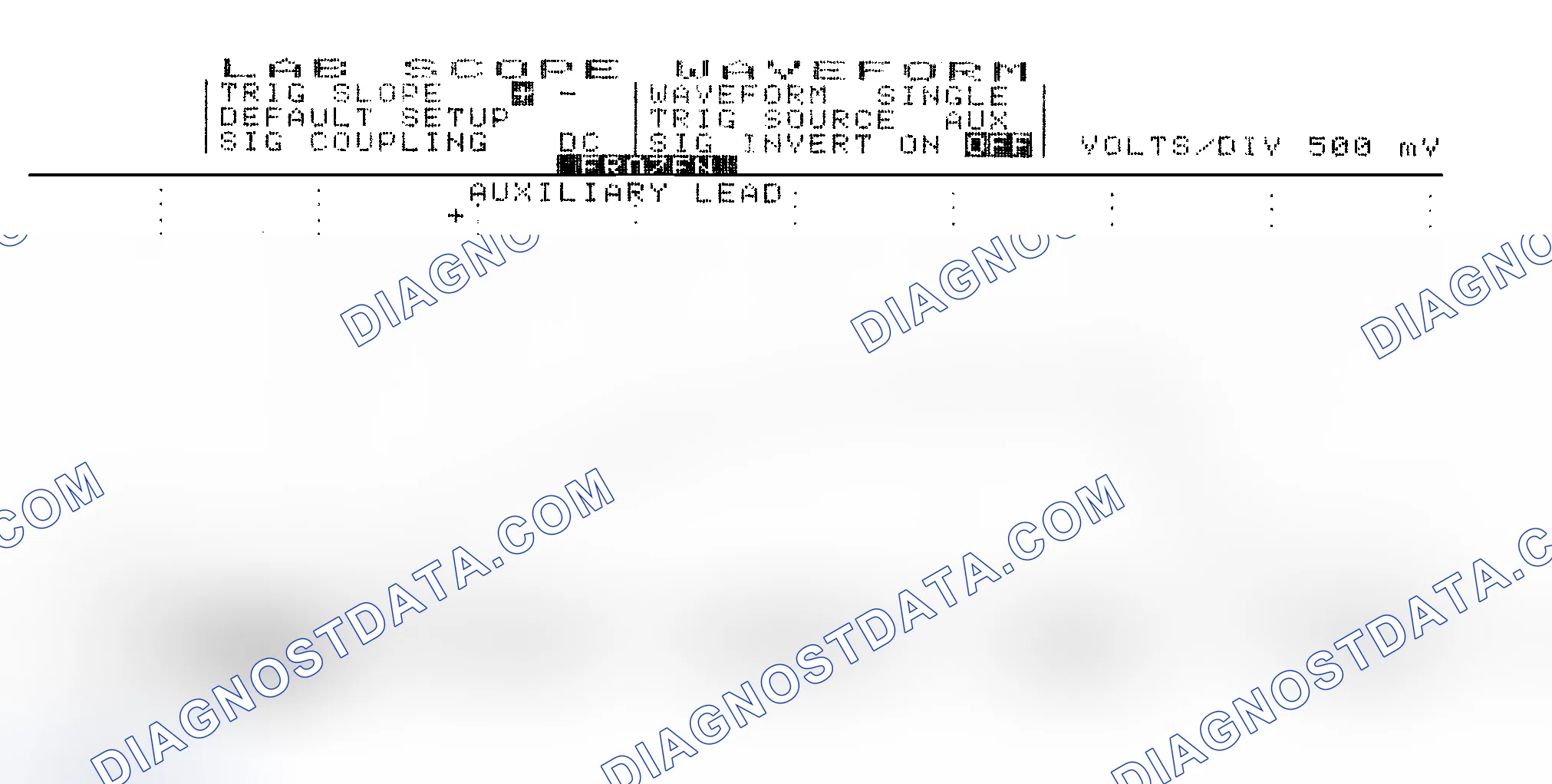 Scheme 14: Single Injector w/Excessive Current Flow - Current Pattern