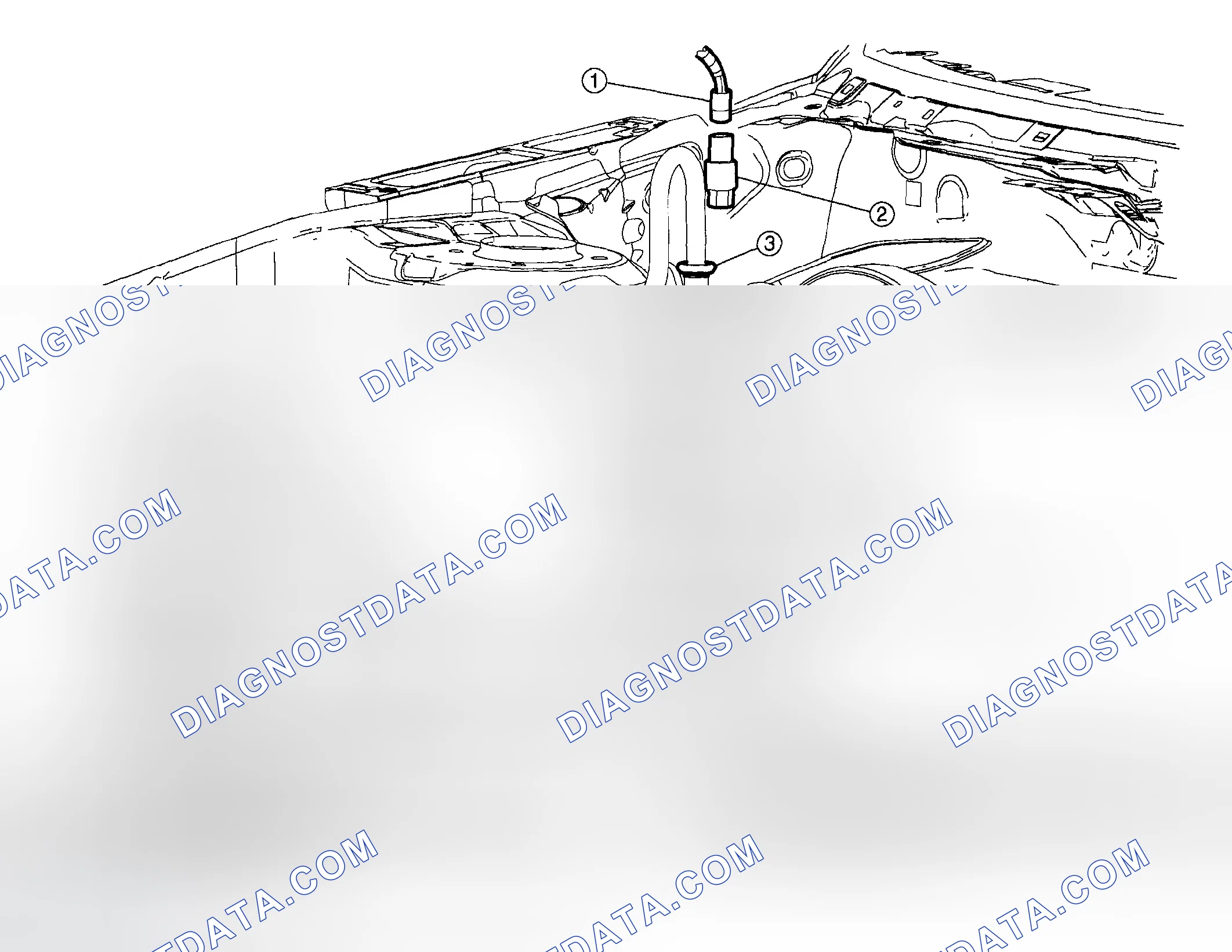 Scheme 92: SUCTION ACCUMULATOR TO COMPRESSOR LINE - 2.3L
