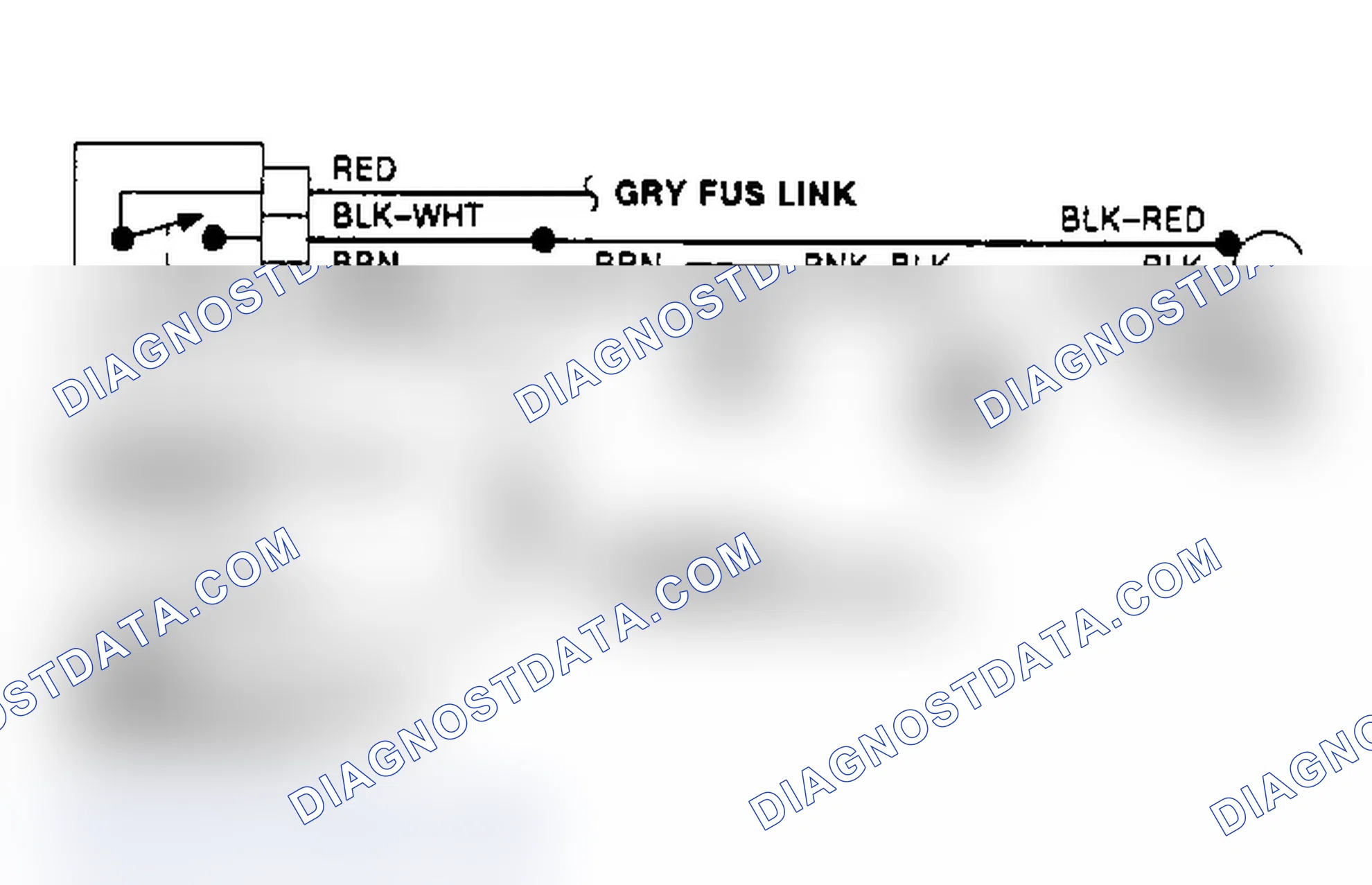 Scheme 9: Cooling Fan Wiring Diagram (7.4L A/C)
