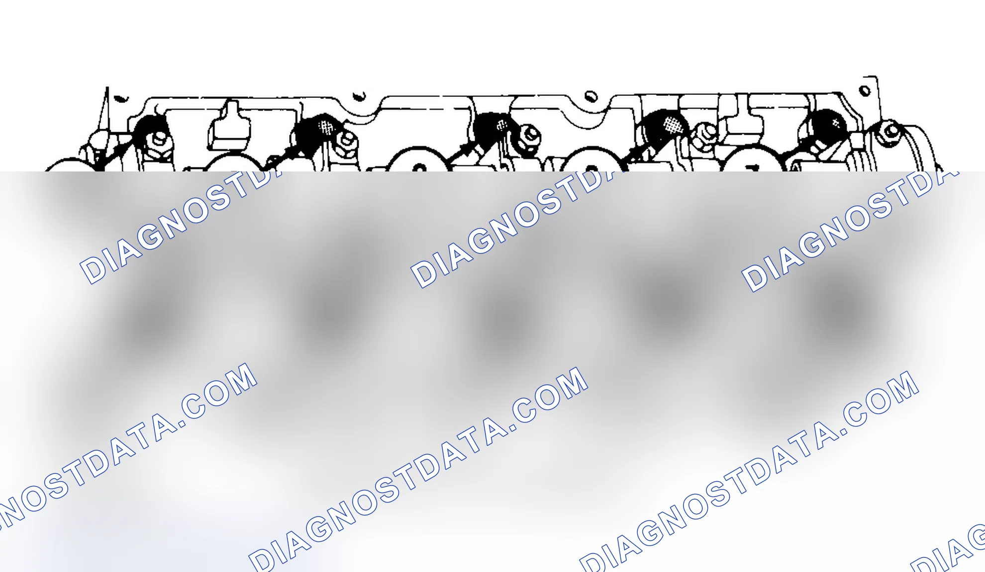 Scheme 3: Typical Cylinder Head Tightening or Loosening Sequence