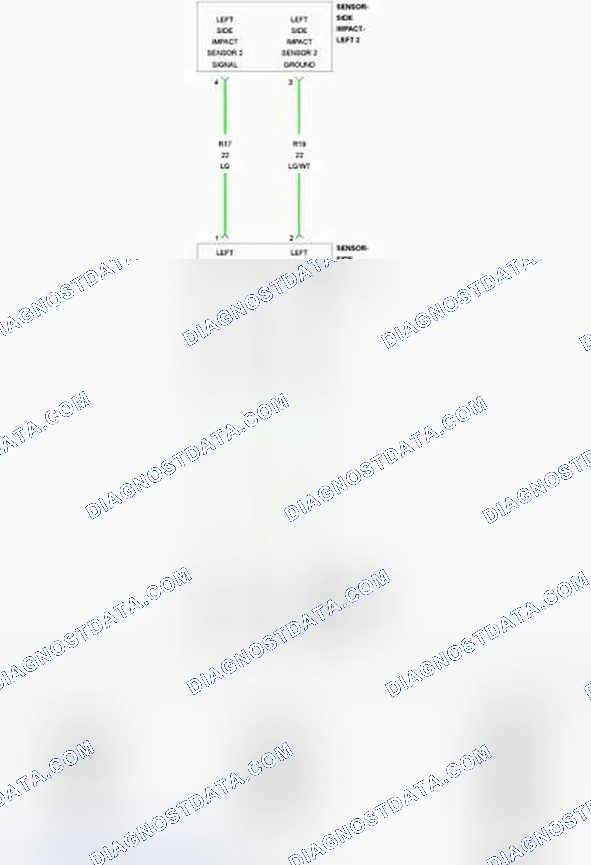 Scheme 78: B0091-49-LEFT SIDE ACCELERATION SENSOR 1 - INTERNAL ELECTRONIC FAILURE