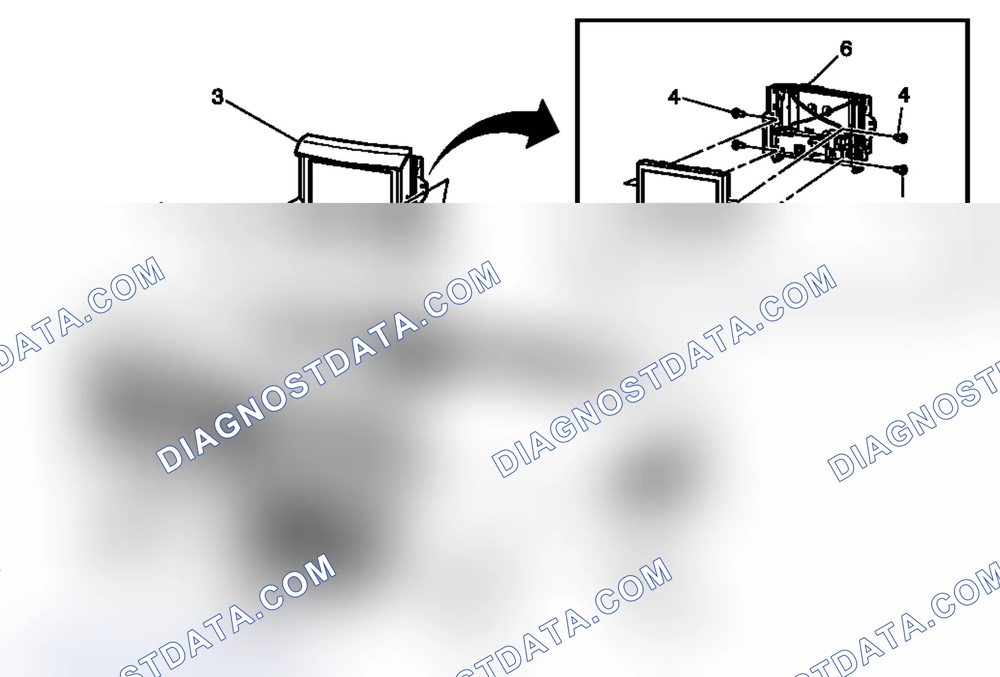 Scheme 39: Radio, Video, Audio Disc Player, and Navigation Information Display Actuator Replacement