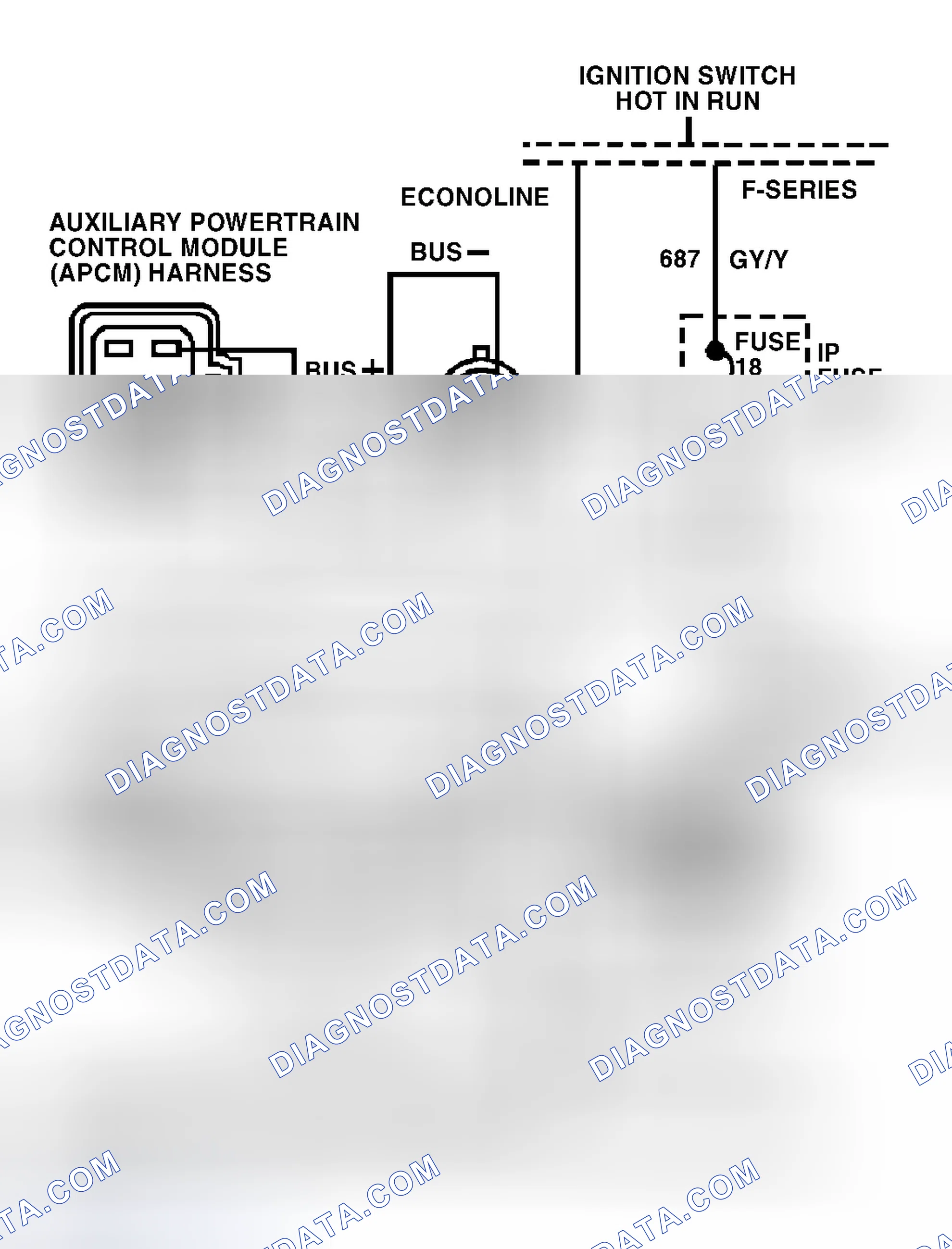 Scheme 315: Identifying Auxiliary Powertrain Control System Circuits