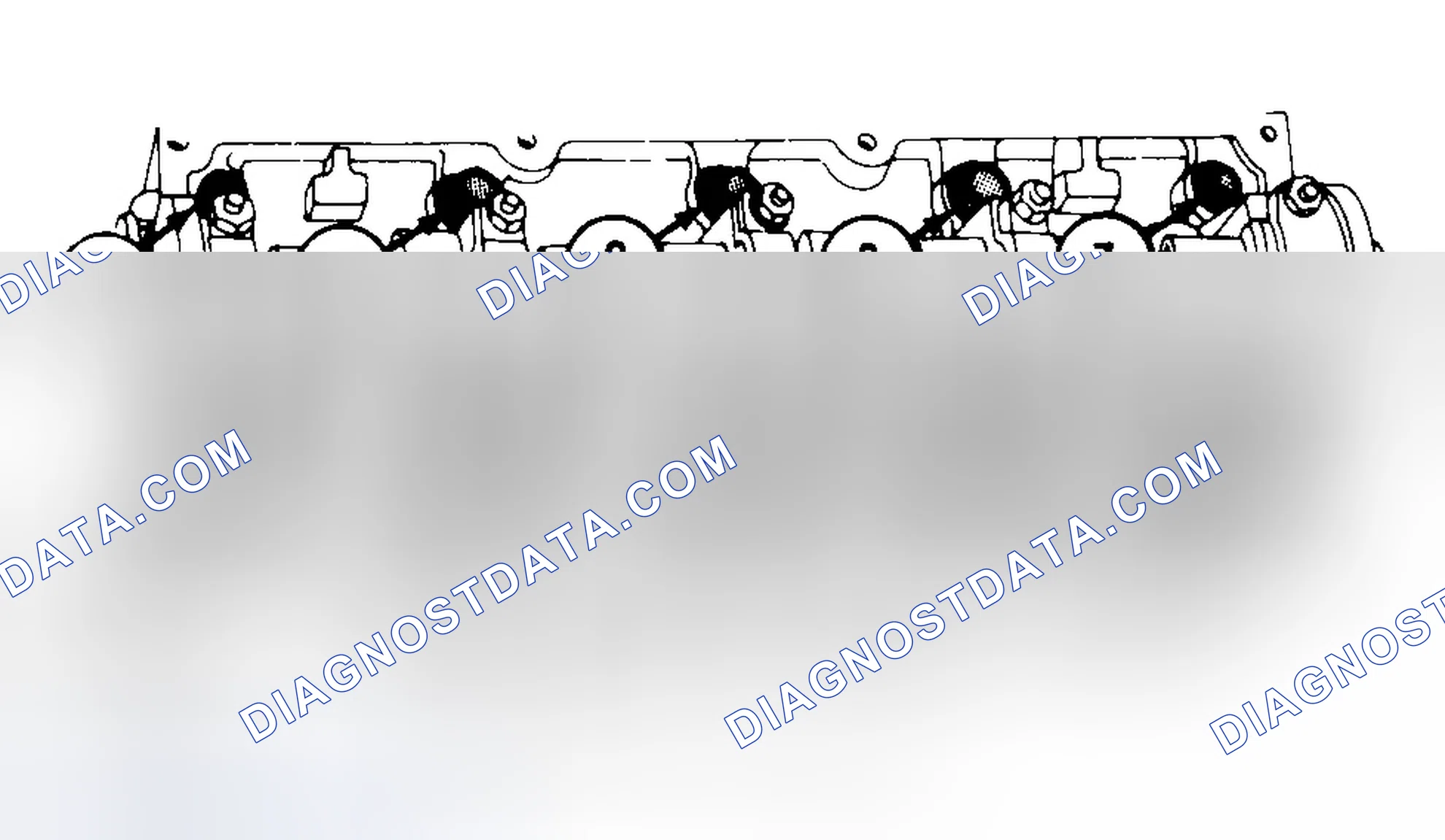 Scheme 7: Typical Cylinder Head Tightening or Loosening Sequence