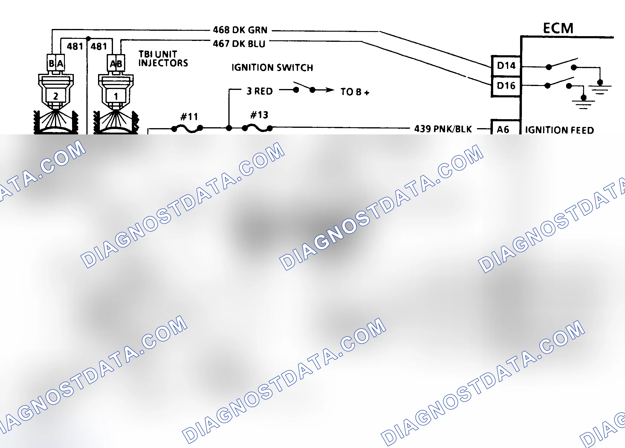 Scheme 99: Code 42 Schematic EST Circuit Open Or Grounded