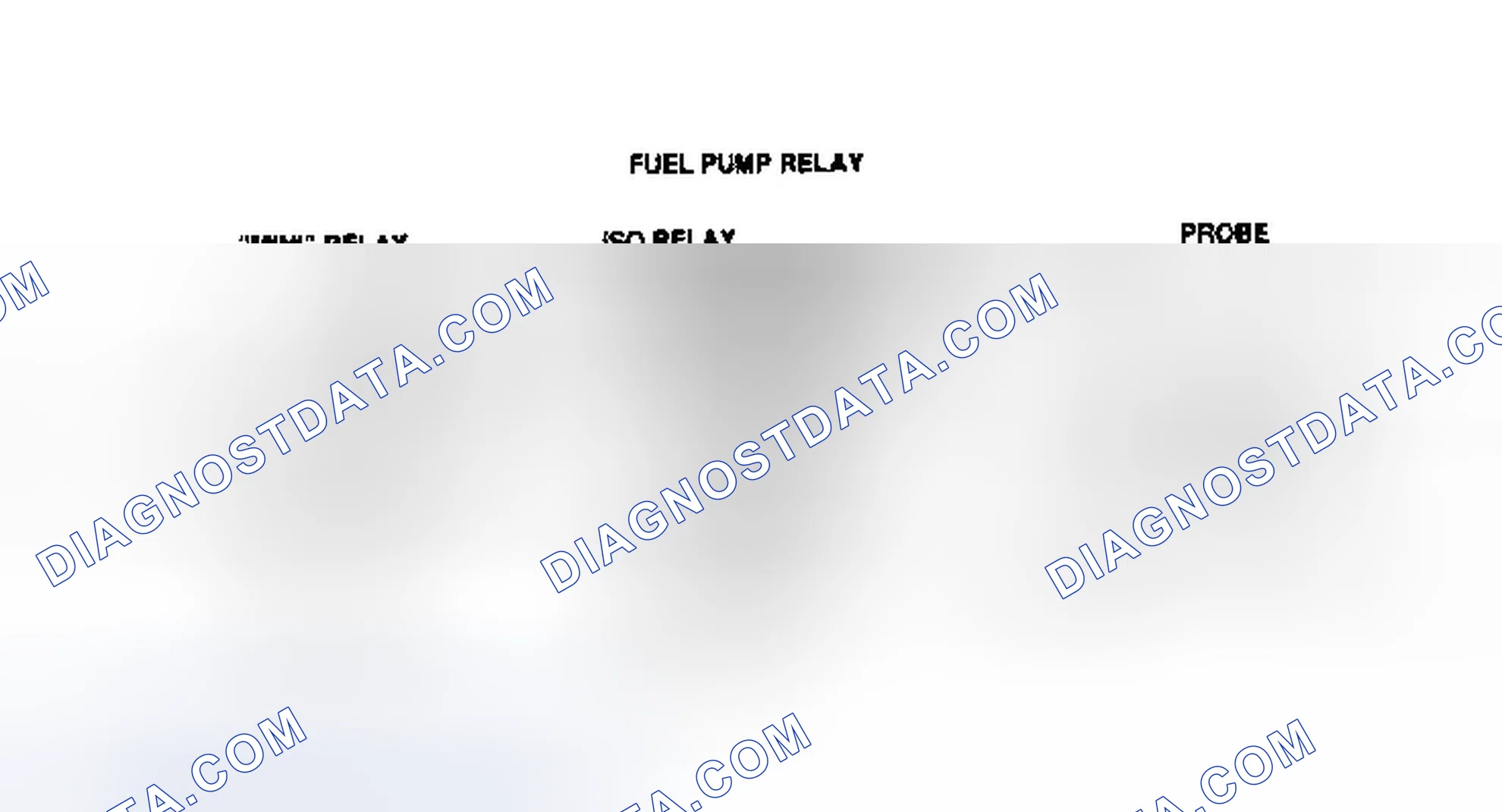 Scheme 62: Fuel Pump Relay Connector Terminal ID
