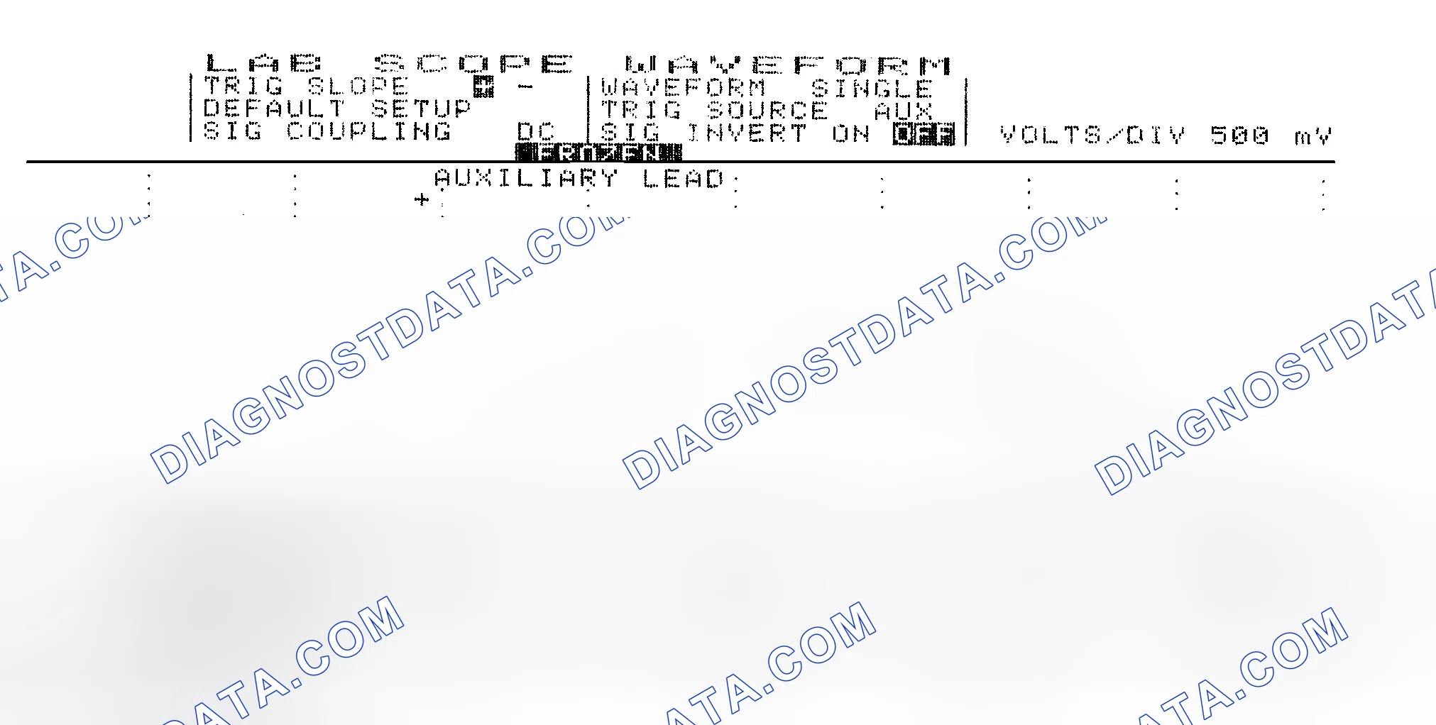 Scheme 14: Single Injector w/Excessive Current Flow - Current Pattern