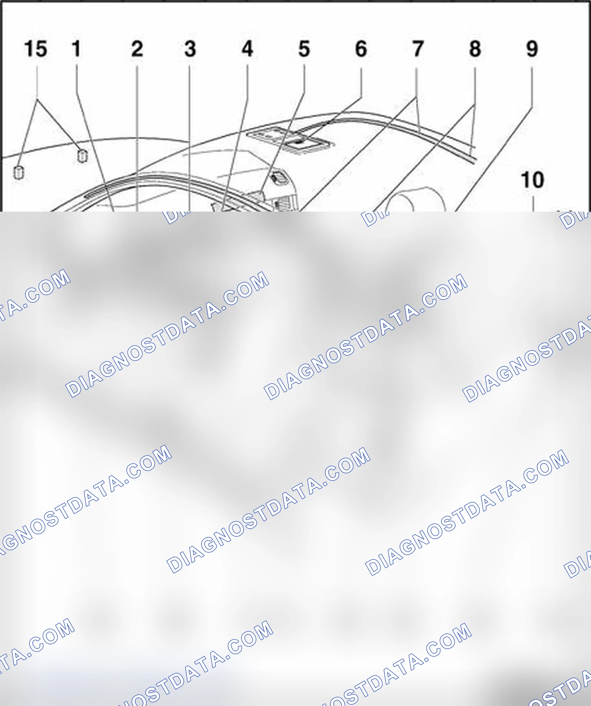 Scheme 59: Component locations, assembly overview