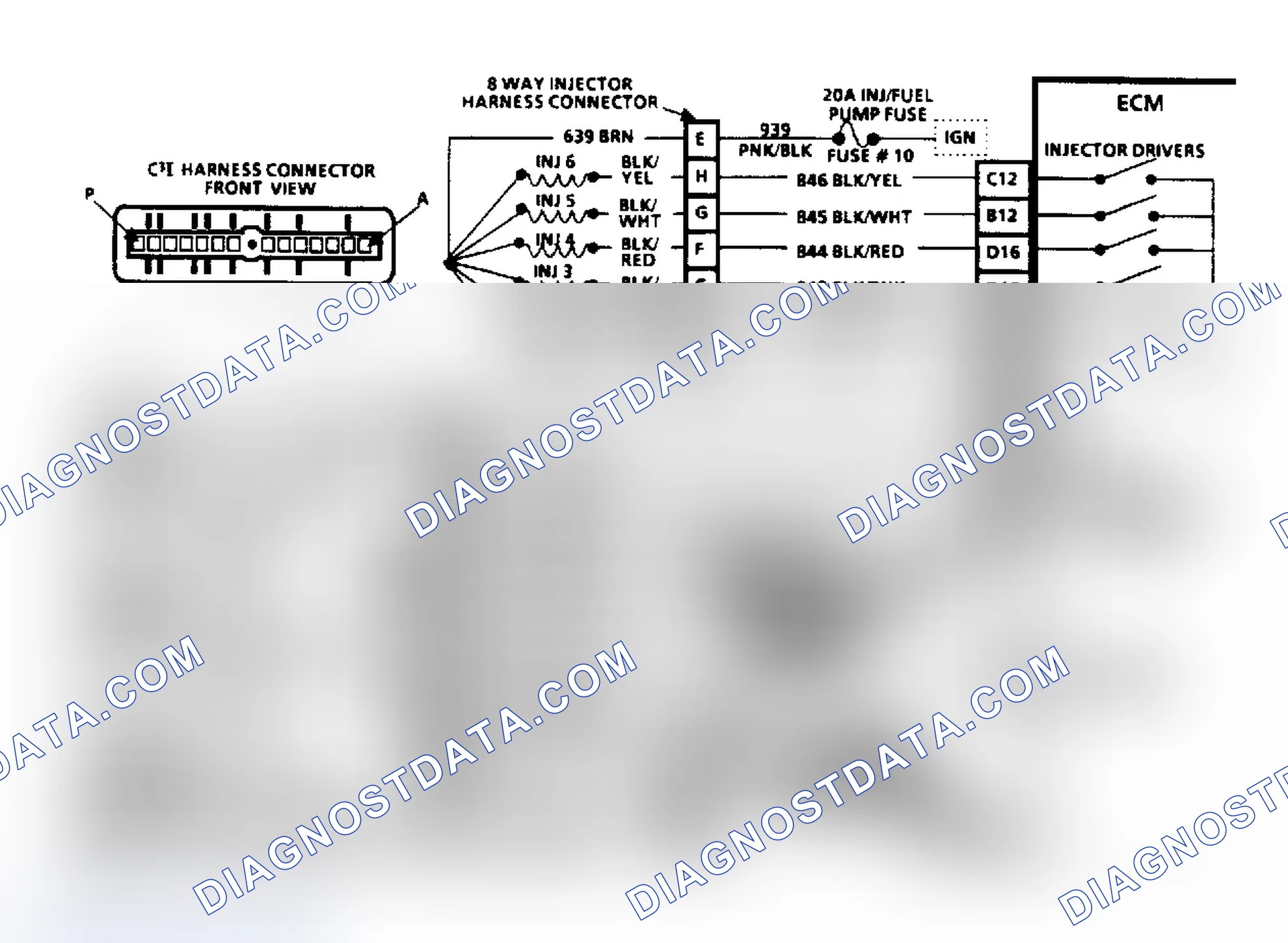 Scheme 274: Ignition System Schematic (3.8L, Type I Ignition System)