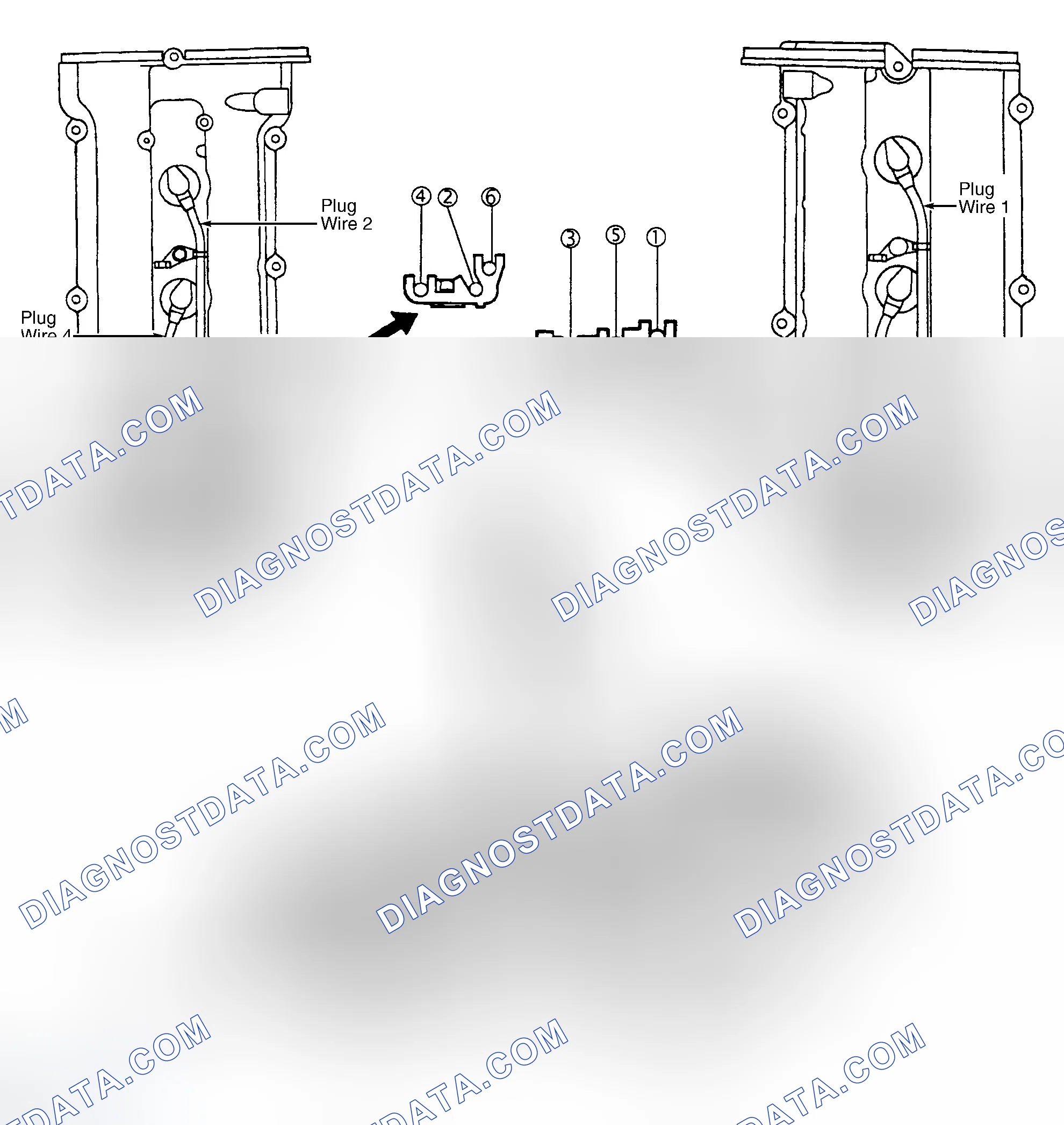 Scheme 3: Plug Wires & Ignition Coils (Santa Fe 2.7L & Sonata 2.7L)