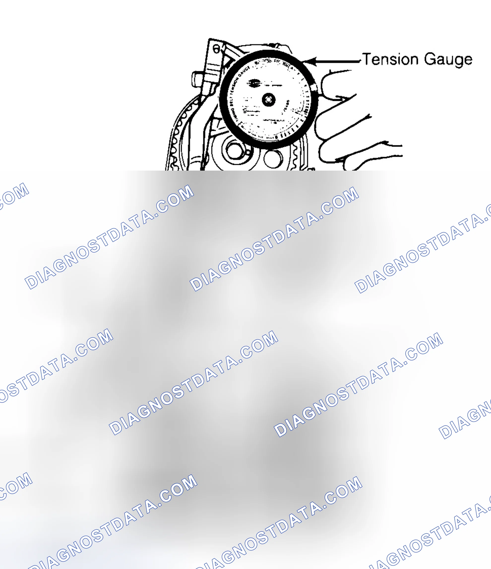 Scheme 3: Adjusting Typical Timing Belt Tension