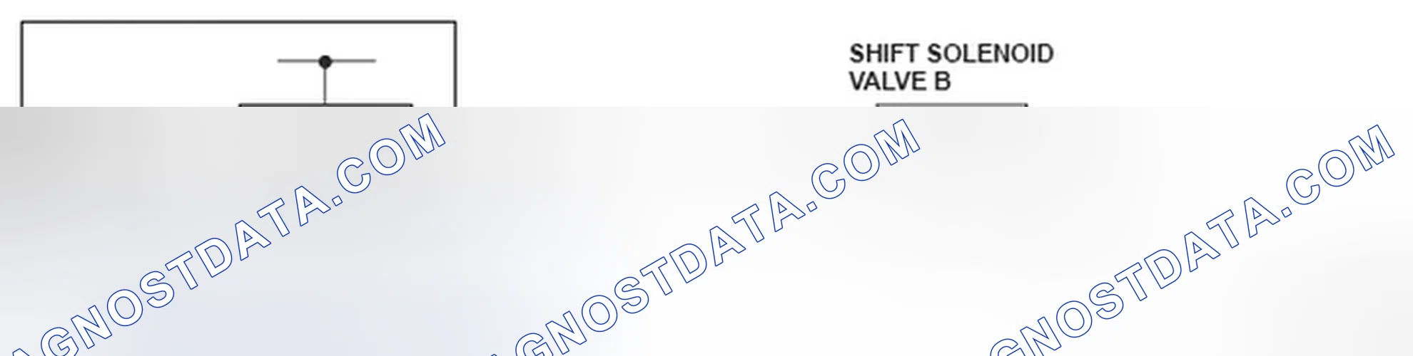 Scheme 307: DTC P0976: Short in Shift Solenoid Valve B Circuit