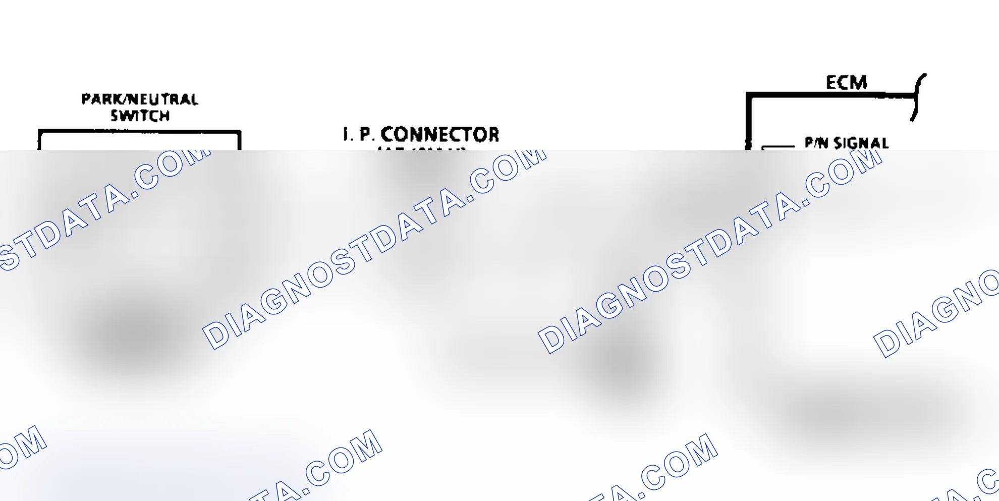Scheme 304: CHART C-1A, PARK/NEUTRAL SWITCH - LIGHT TRUCKS & VANS