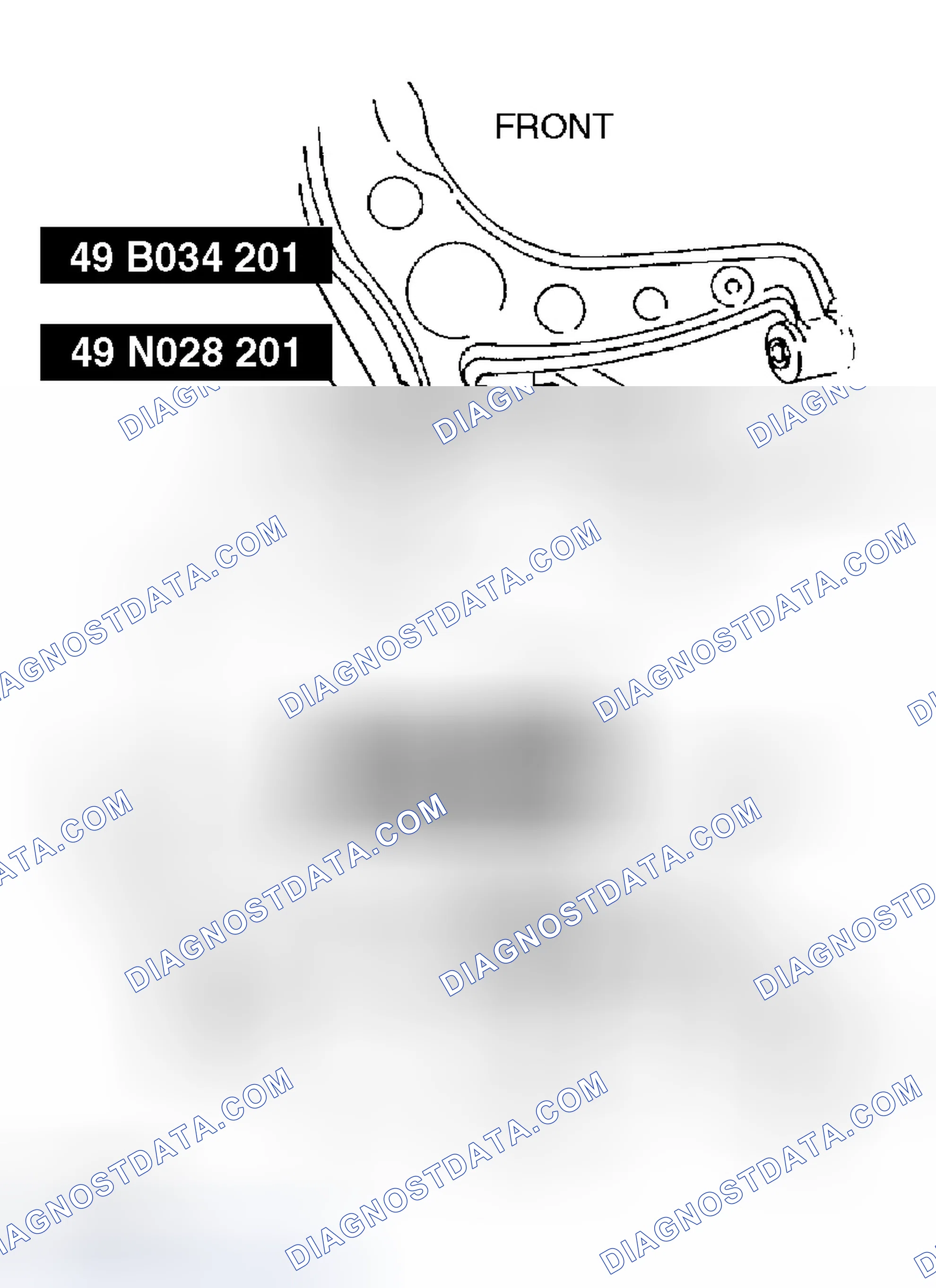 Scheme 18: Lower Arm Bushing (Front & Rear) Removal Note