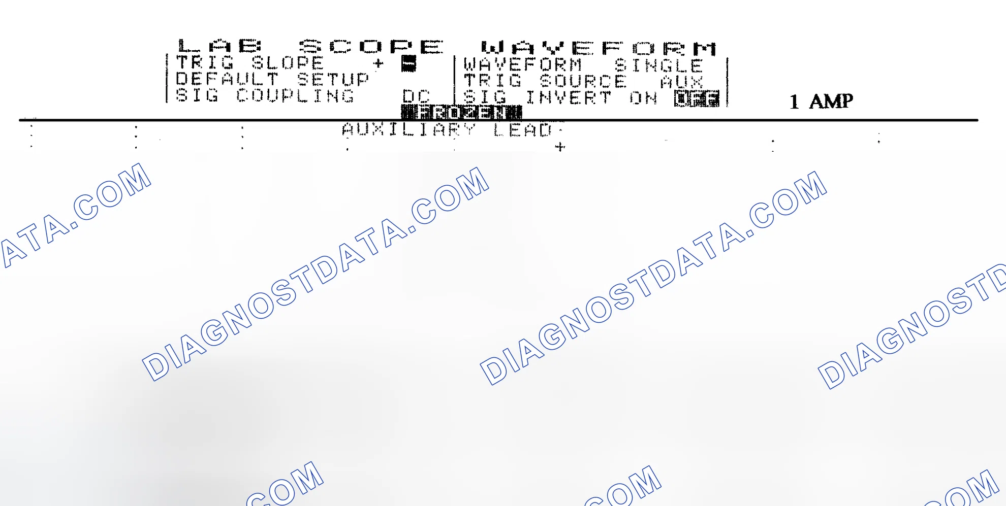Scheme 20: Single Injector w/Normal Current Flow - Current Pattern