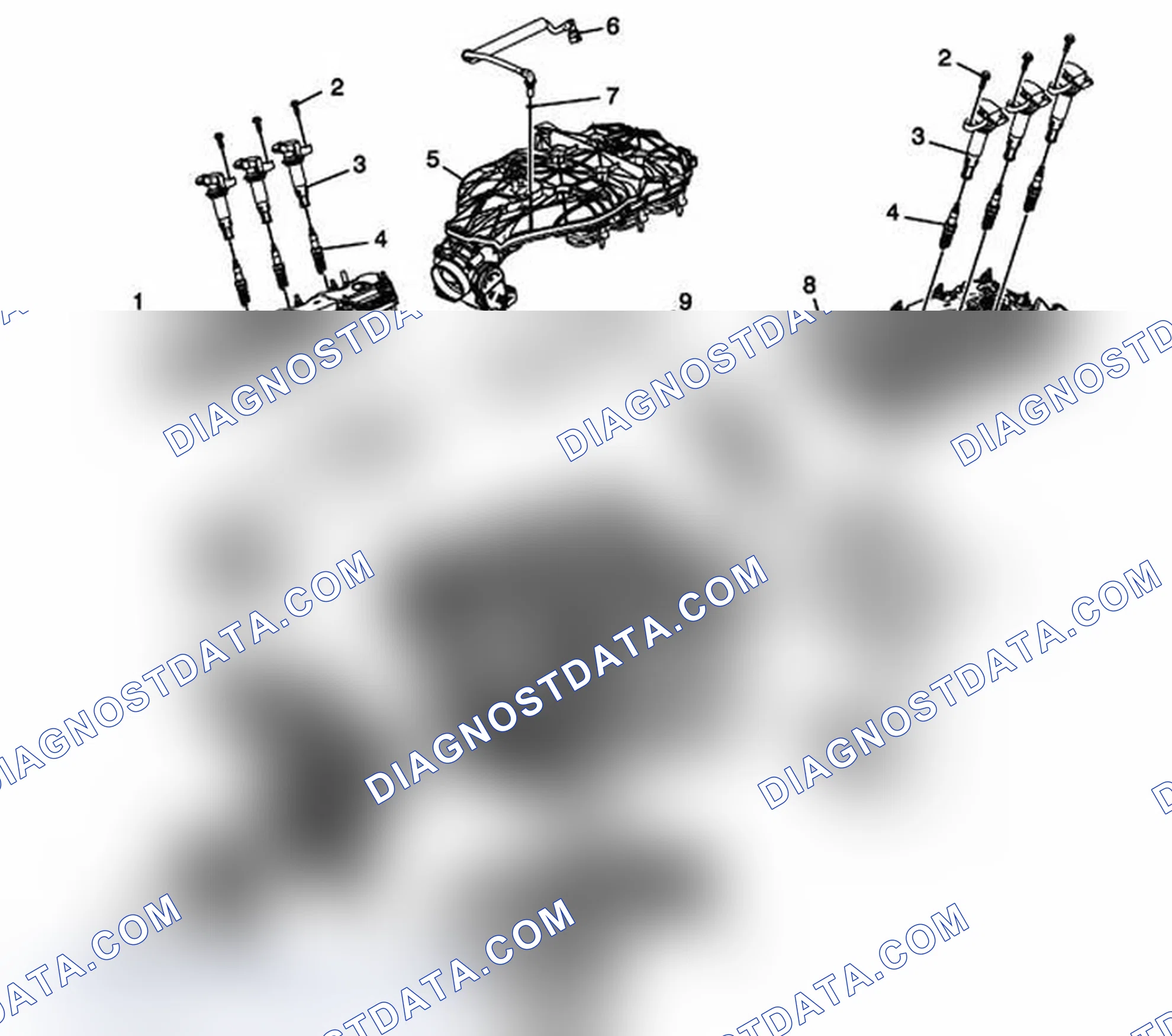 Scheme 1: Engine Covers and Component Assemblies (1 of 2) (LF1, LFW or LFX)