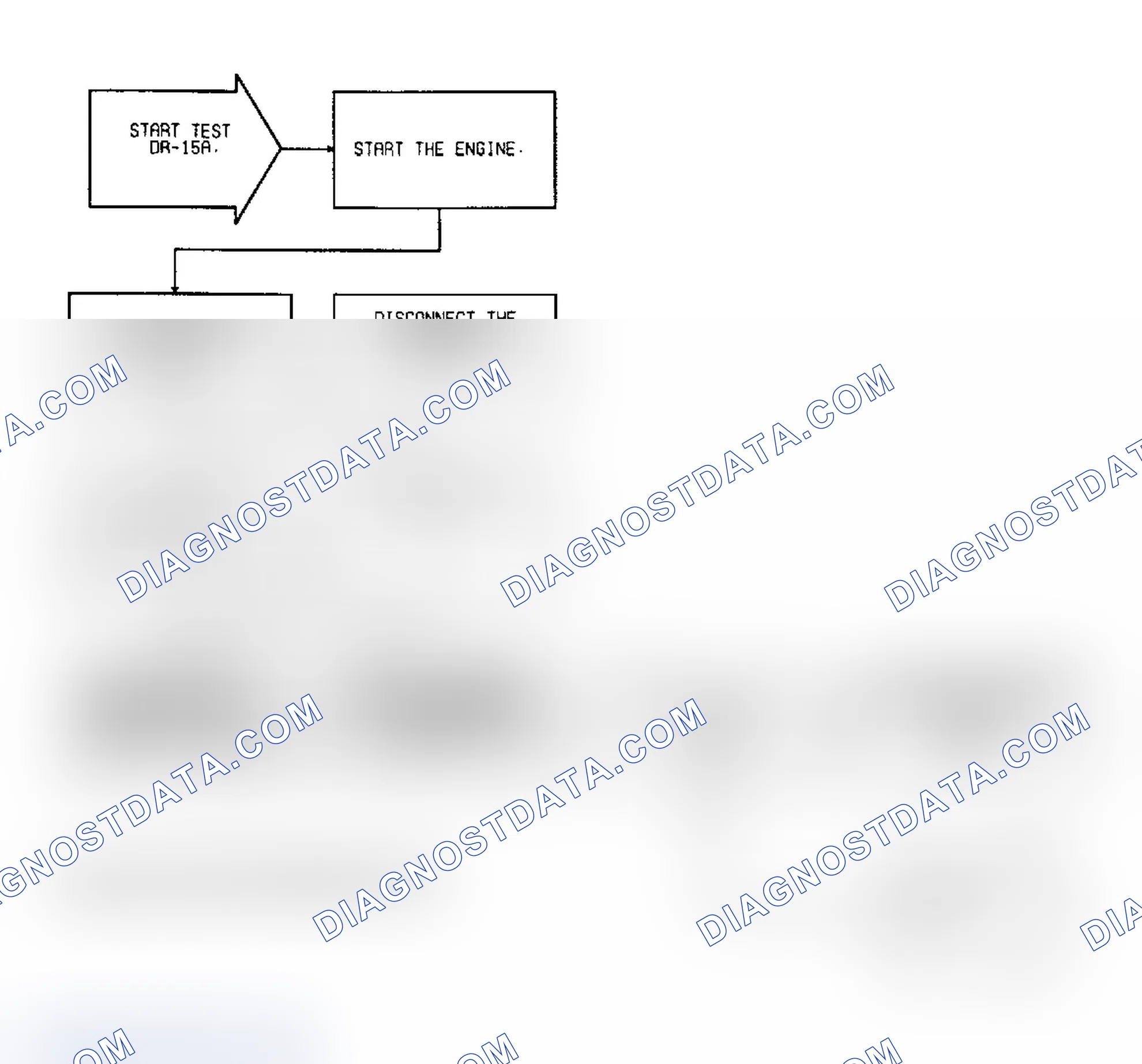 Scheme 93: Test DR-15A, Code 25: (1 of 4) AIS Motor Circuits