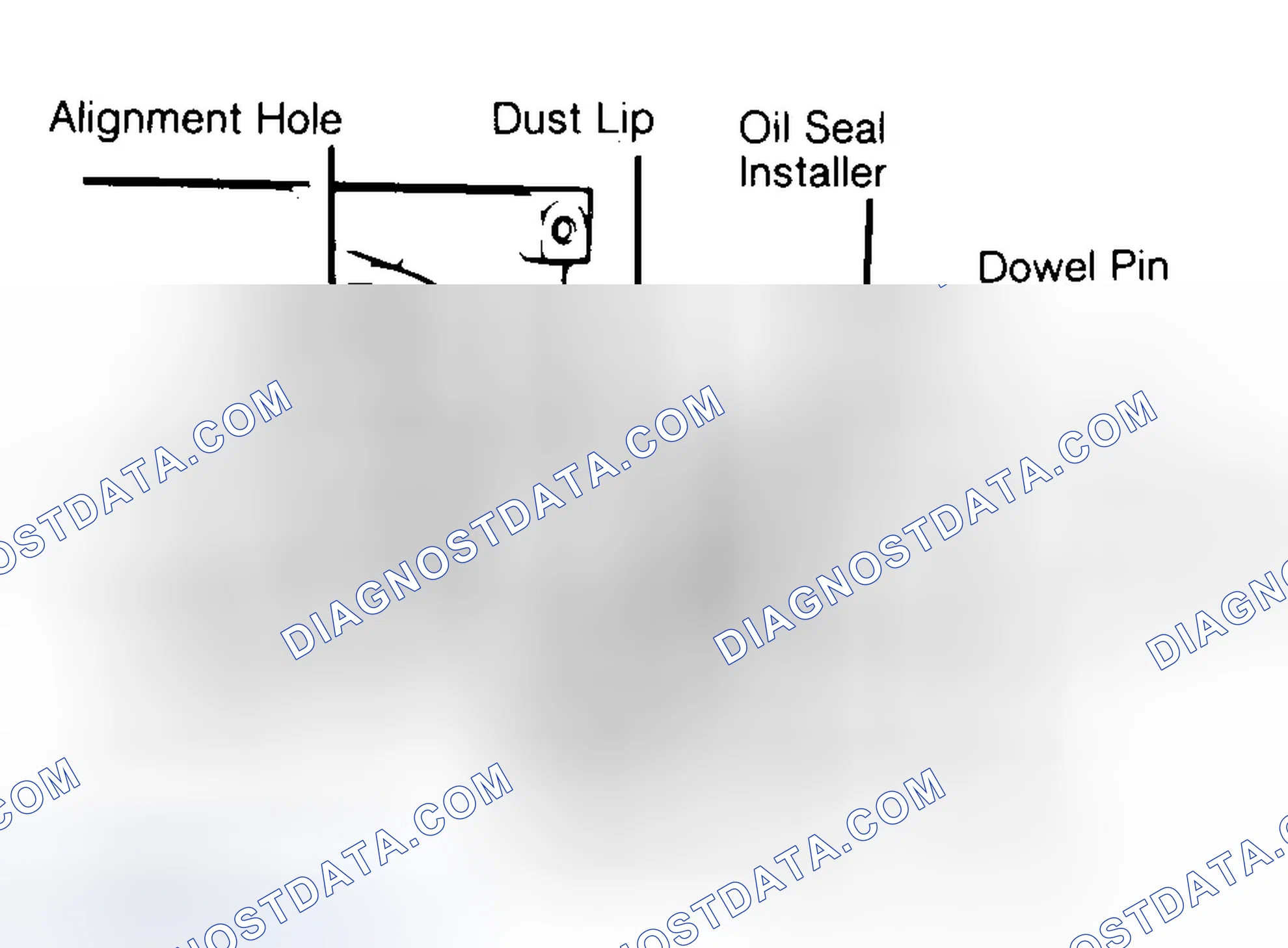 Scheme 10: Installing Typical One-Piece Oil Seal