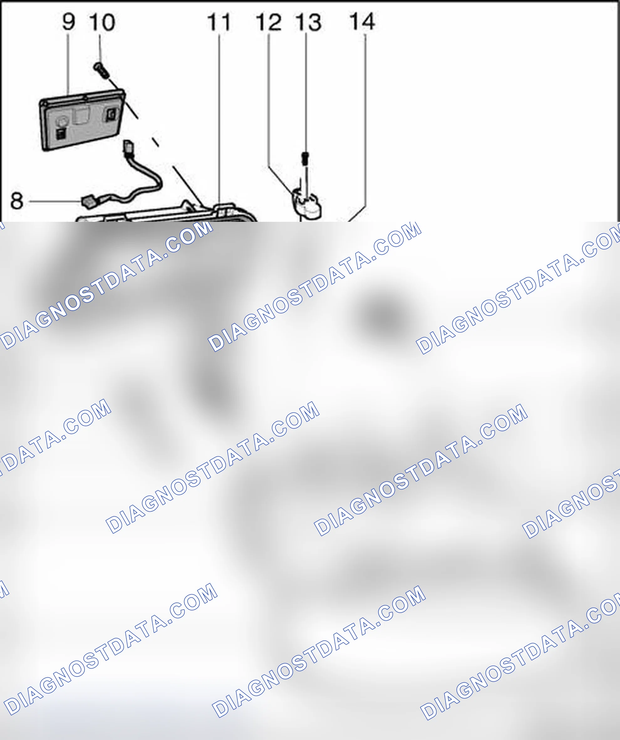 Scheme 219: Headlamps with High Intensity Gas Discharge (HID) "Bi-Xenon" Lamps, assembly
