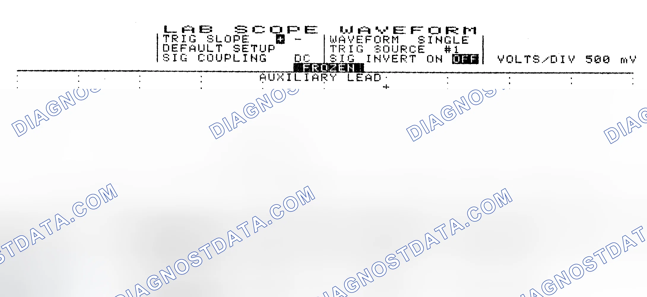 Scheme 10: Single Injector w/Excessive Current Flow - Current Pattern