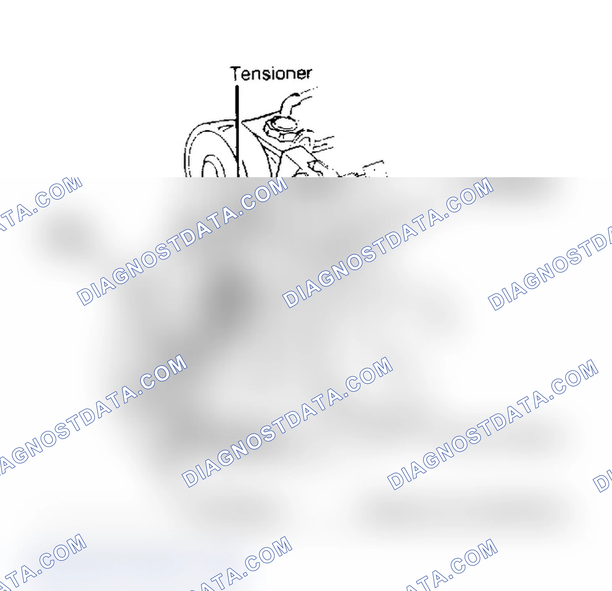 Scheme 3: 2.3L Turbocharged Engine Serpentine Belt Routing