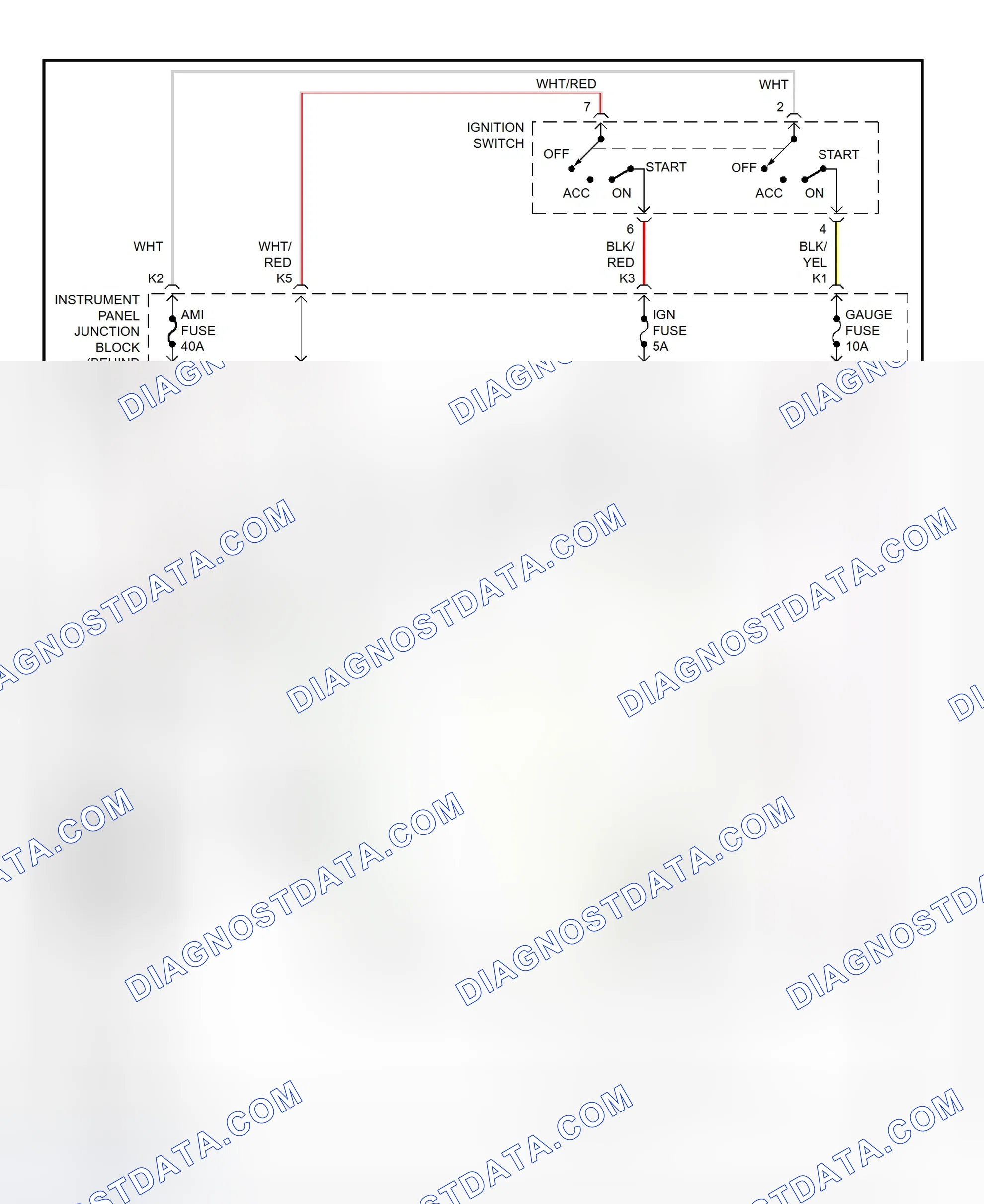 Scheme 2: Charging System Wiring Diagram (Camry - 2.2L & 3.0L)