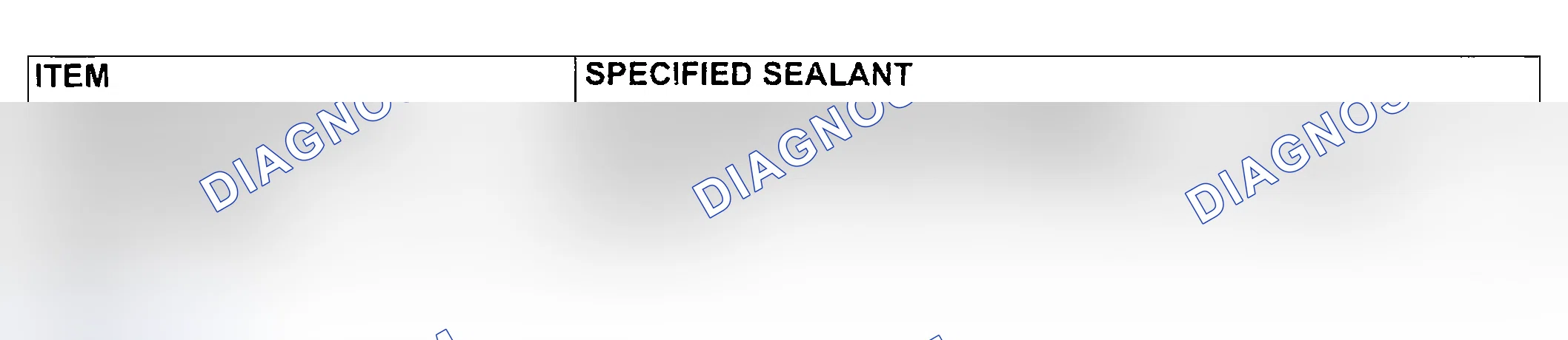 Scheme 207: SEALANTS