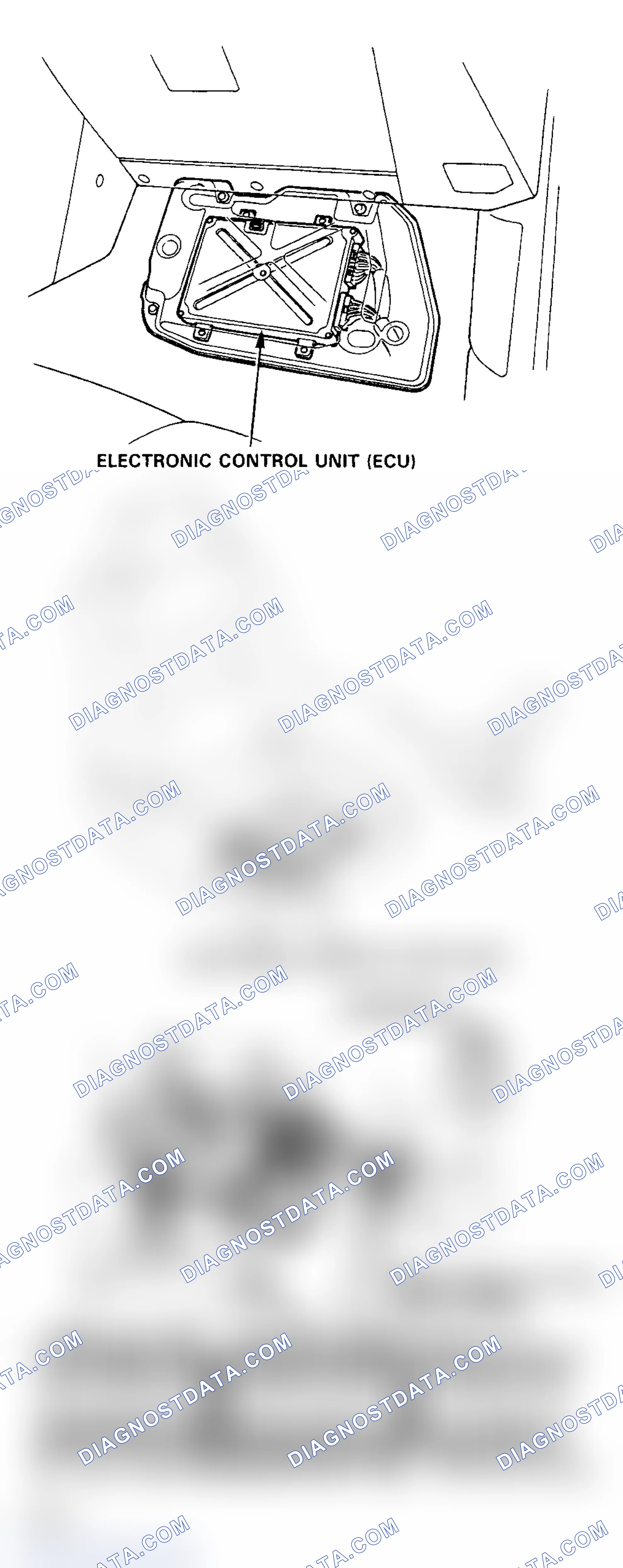 Scheme 16: ECU Connector Identification & Location
